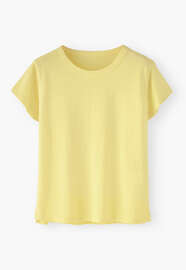Jersey T-shirt, Soft lemon, webstill