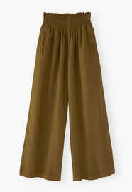 Culottes, Dark olive, webstill