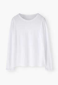Long-sleeve top, White, webstill