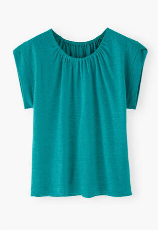Tank top, Bright turquoise, webstill