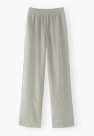 Relaxed trousers, Grey sage, webstill