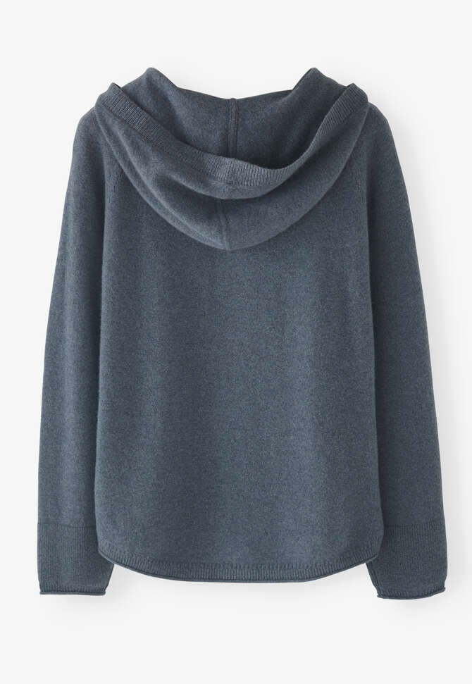 Relaxed hoodie, Gunmetal, completeTheLook
