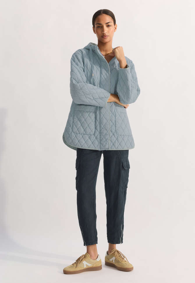 Quilted jacket, Chambray, completeTheLook
