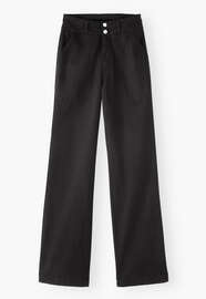 Flared trouser, Washed black, webstill