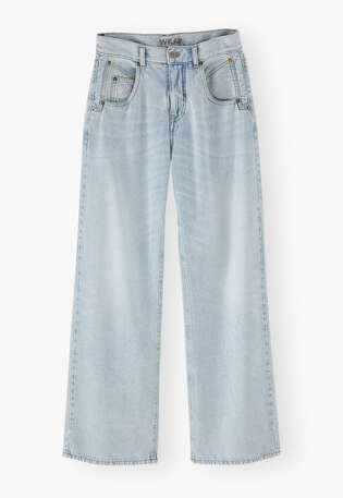 Straight-leg jean, Pale wash, webstill