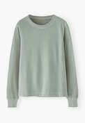 Velour top, Duck egg, webstill