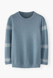 Striped sweater, Soft denim, webstill