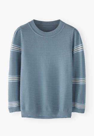 Striped sweater, Soft denim, webstill