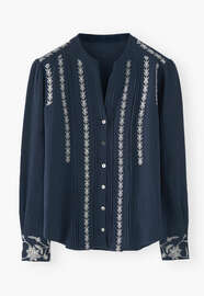 Embroidered blouse, Ink, webstill
