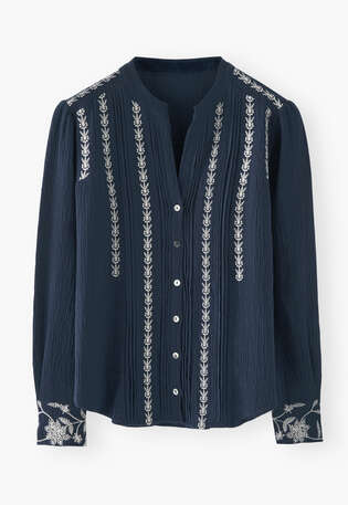 Embroidered blouse, Ink, webstill