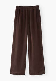 Slouchy trousers, Espresso, webstill