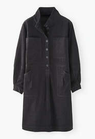 Utility dress, Dark grey, webstill