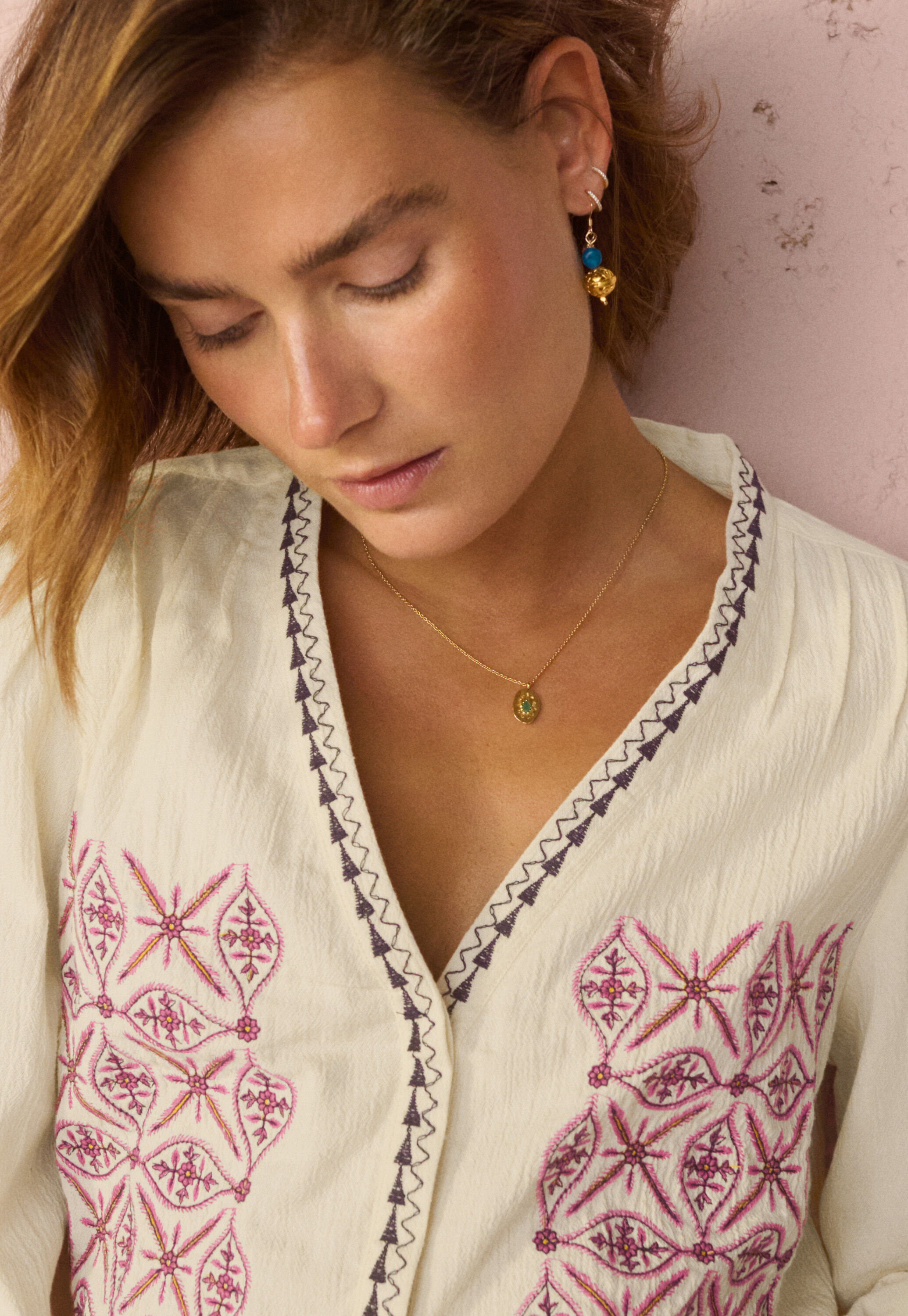 Embroidered blouse
