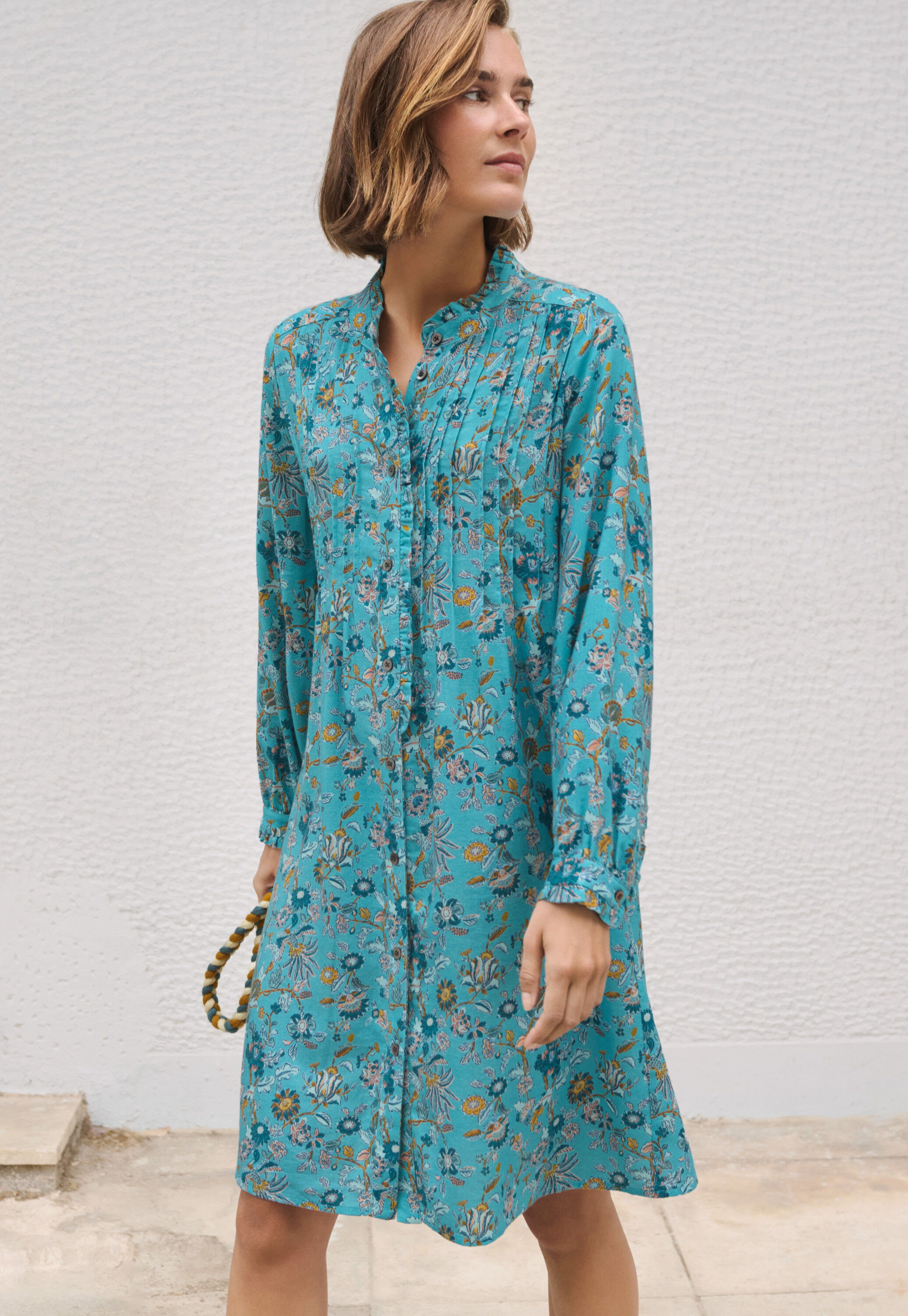 Pintuck blouse