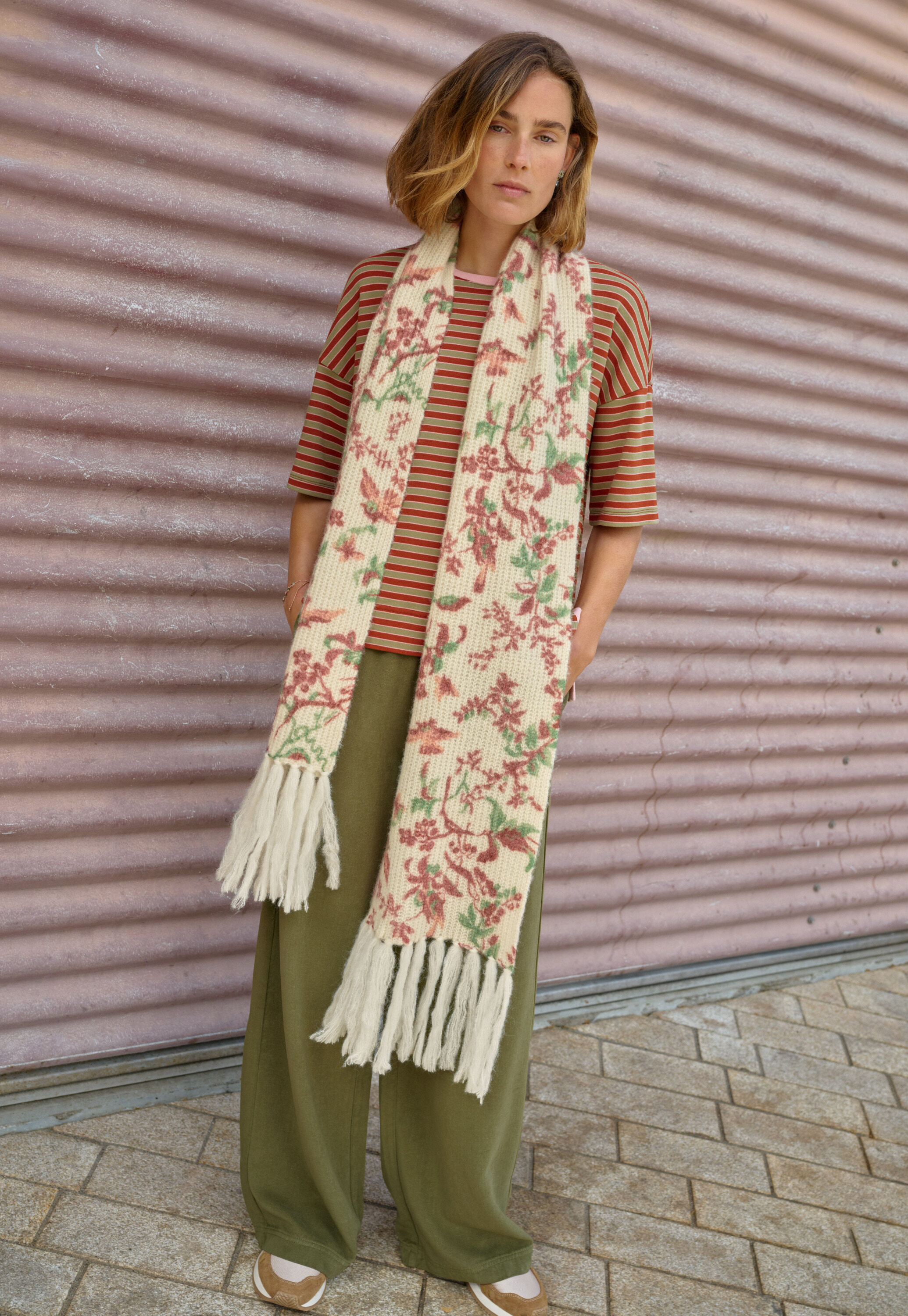 Printed scarf
