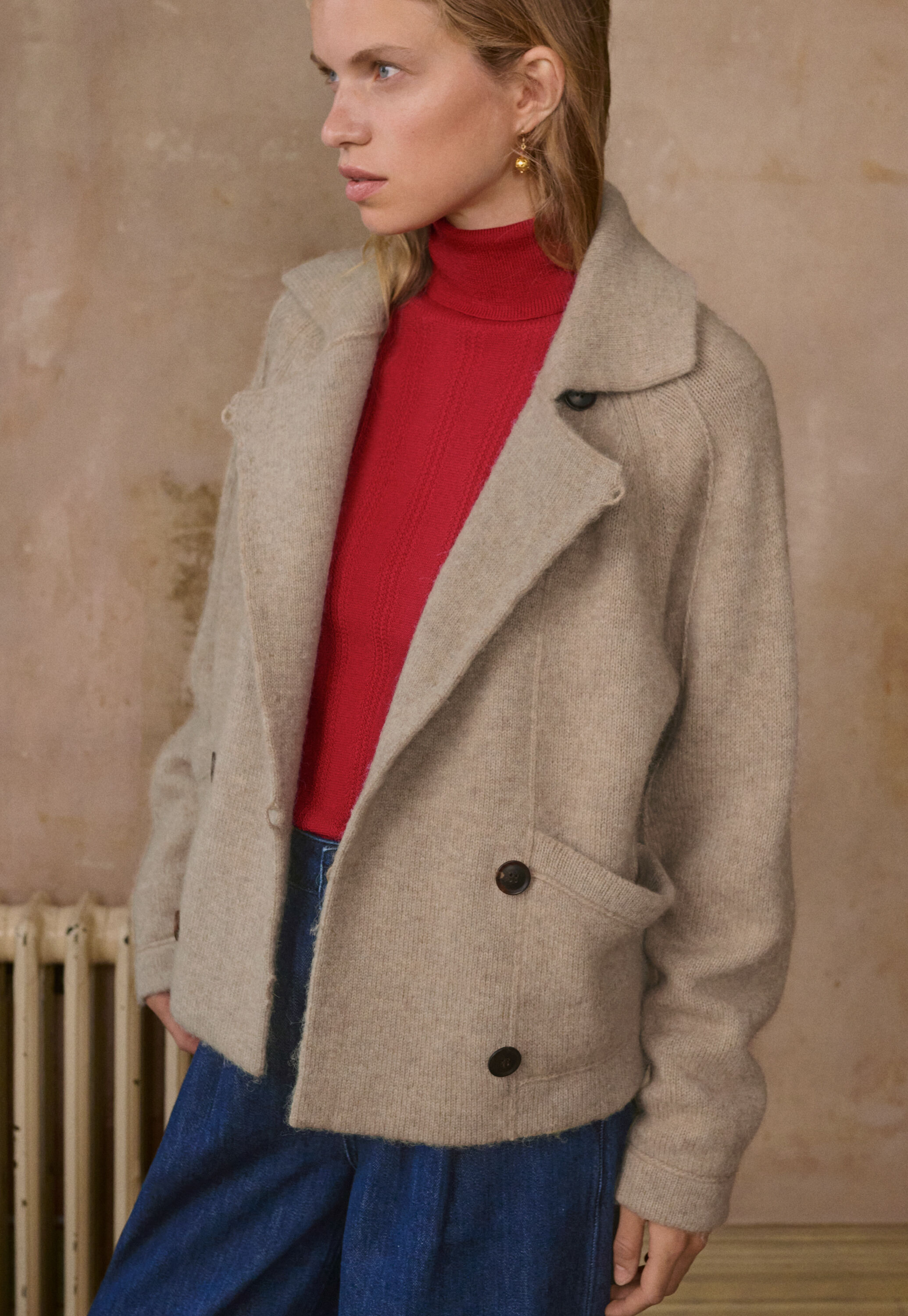Knitted jacket