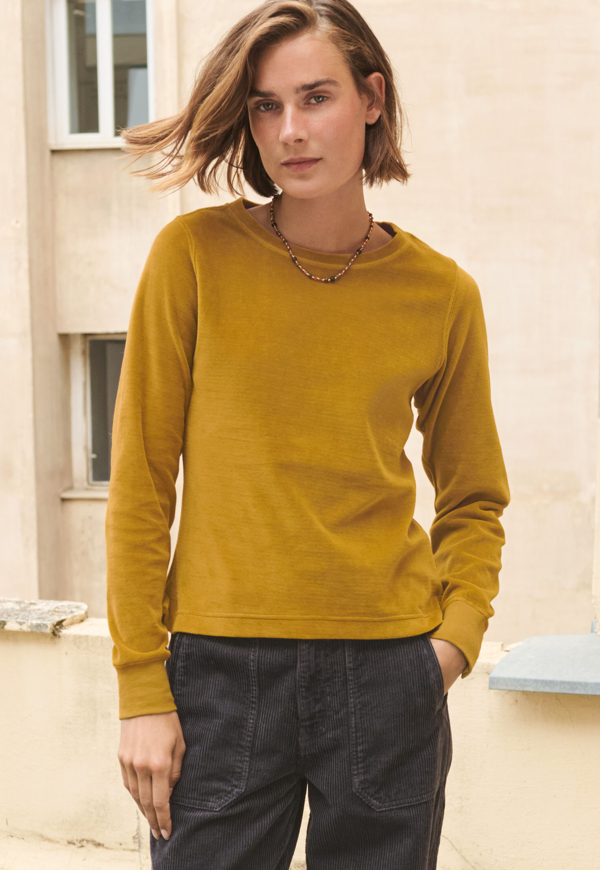 Pintuck blouse