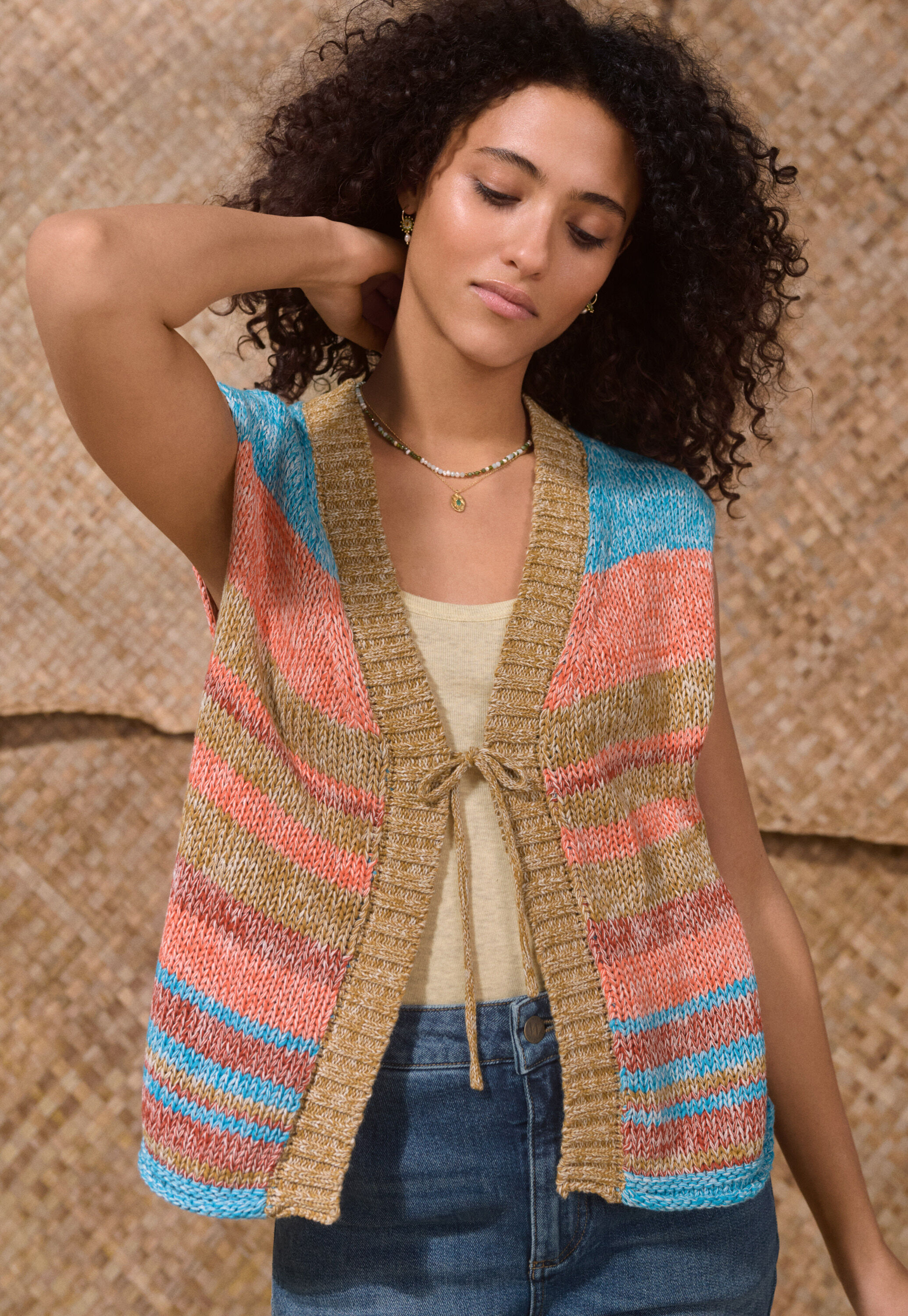 Quilted hoodie