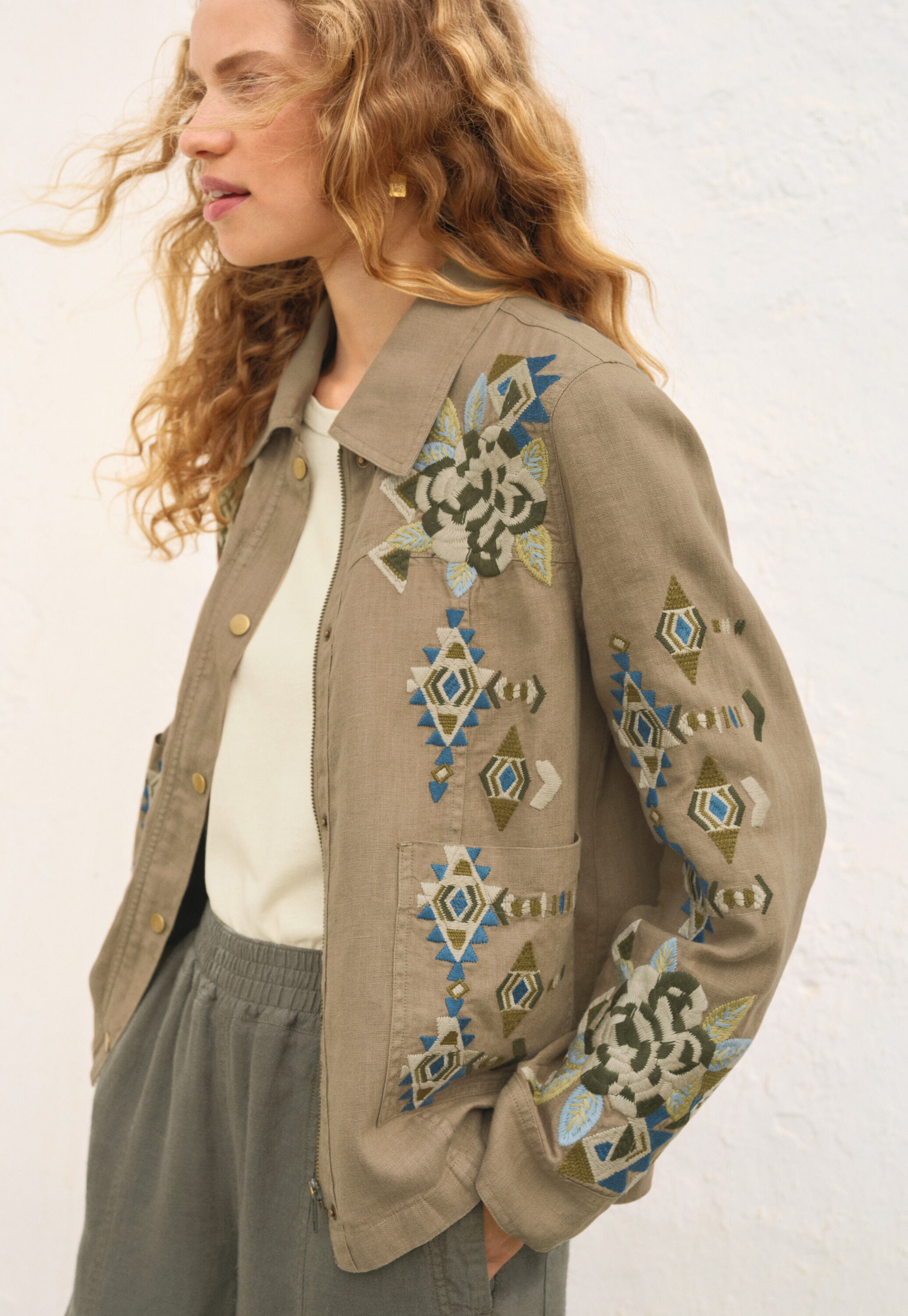 Quilted hoodie