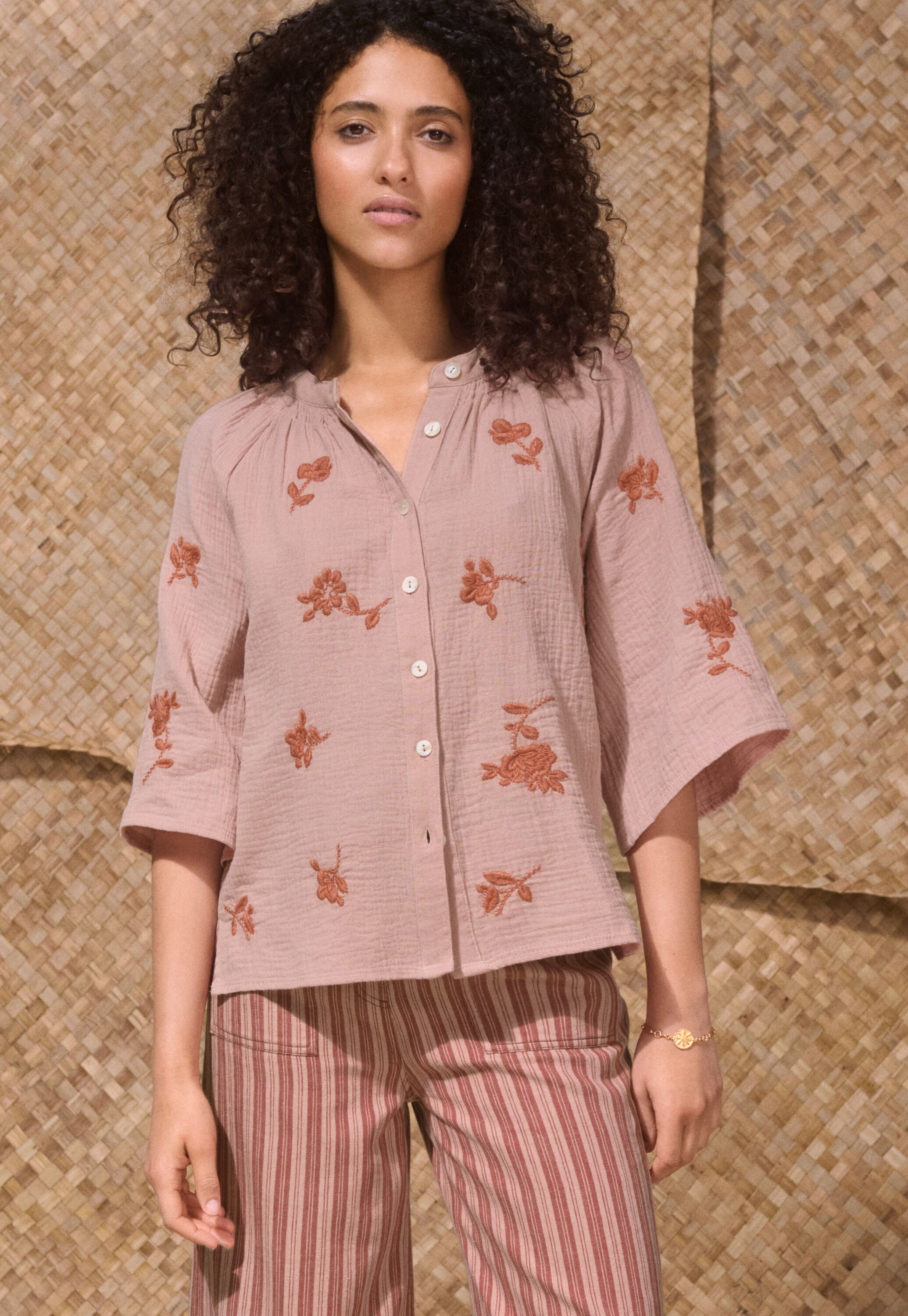 Embroidered blouse