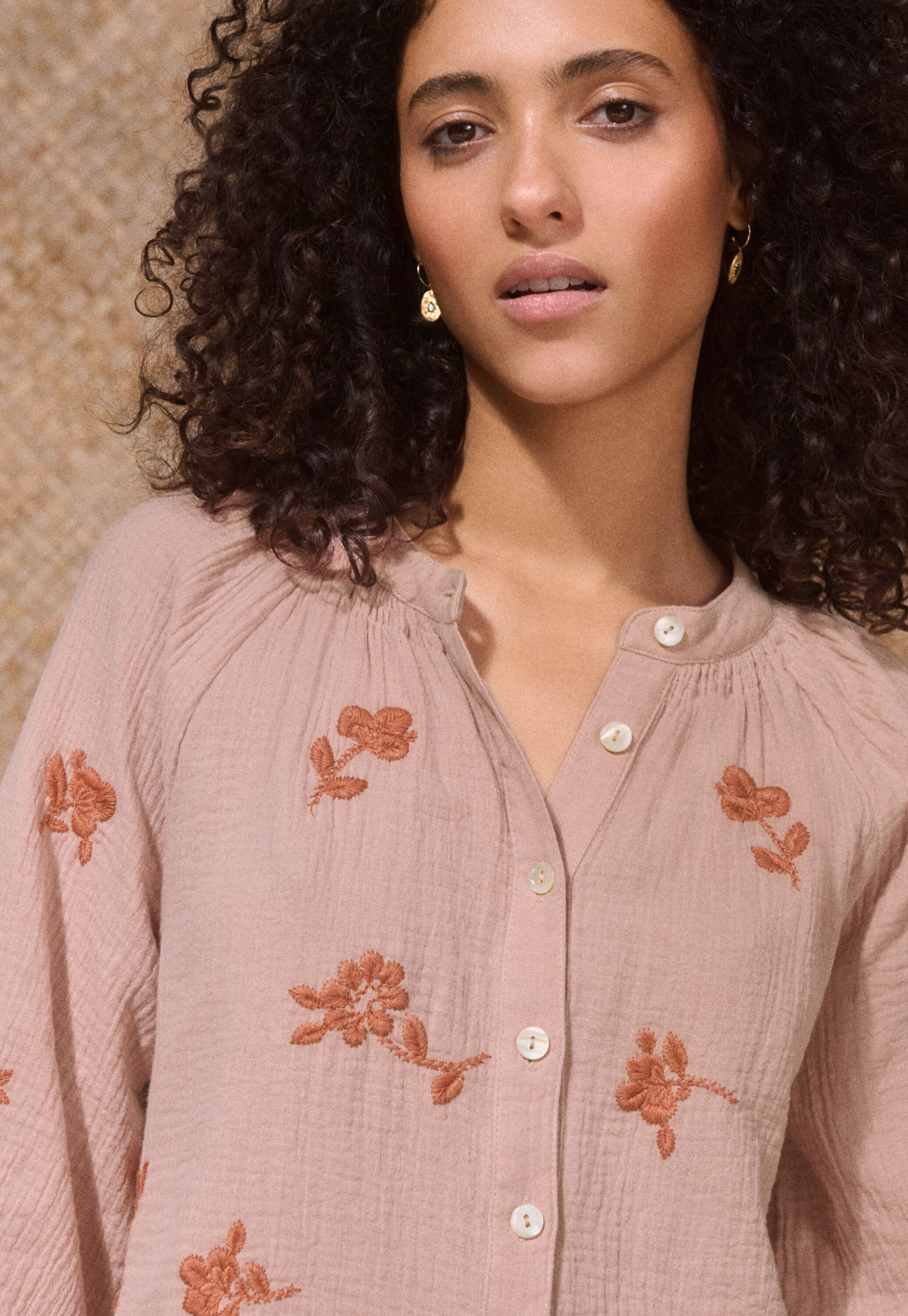 Embroidered blouse