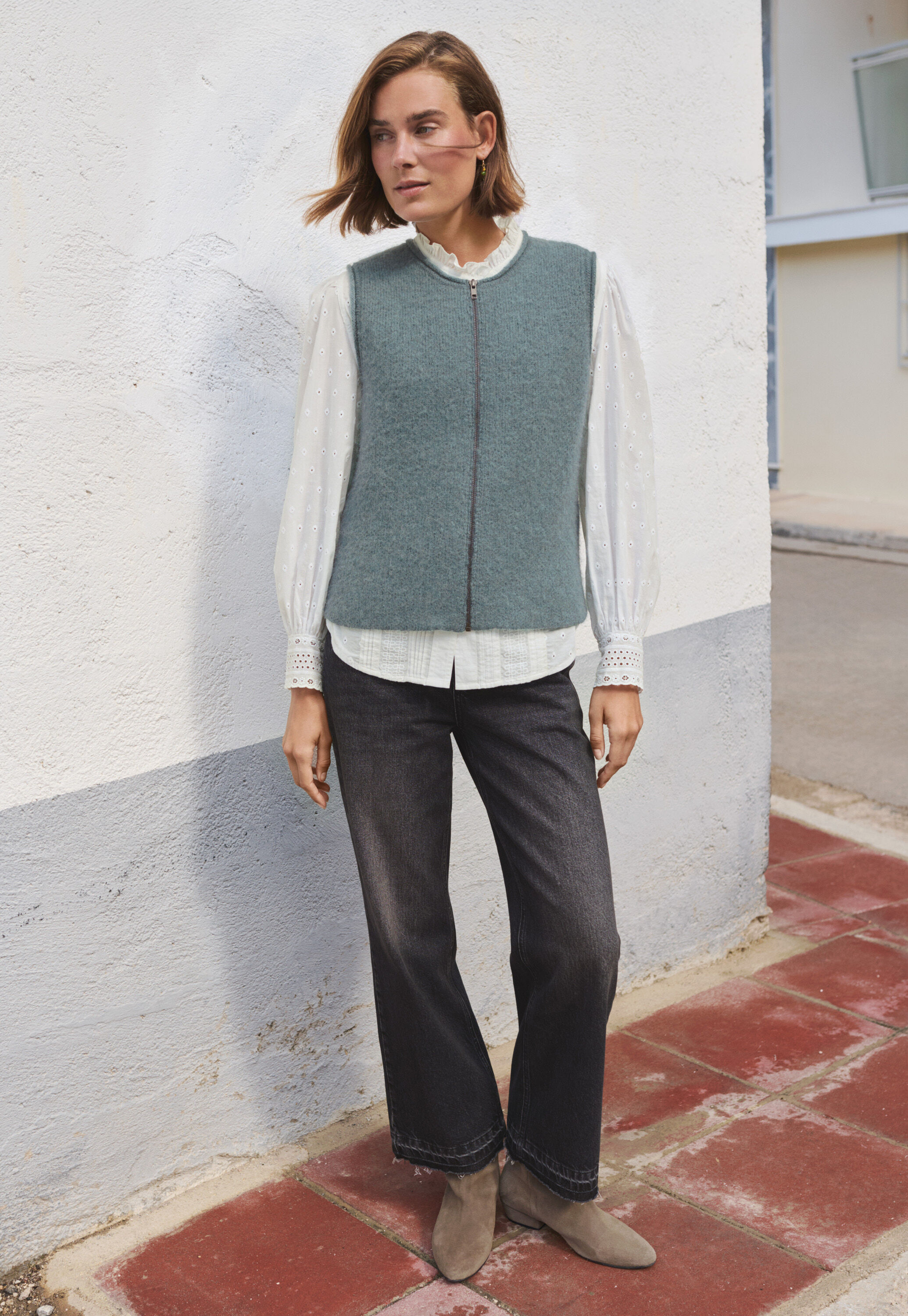 Let-down hem jeans