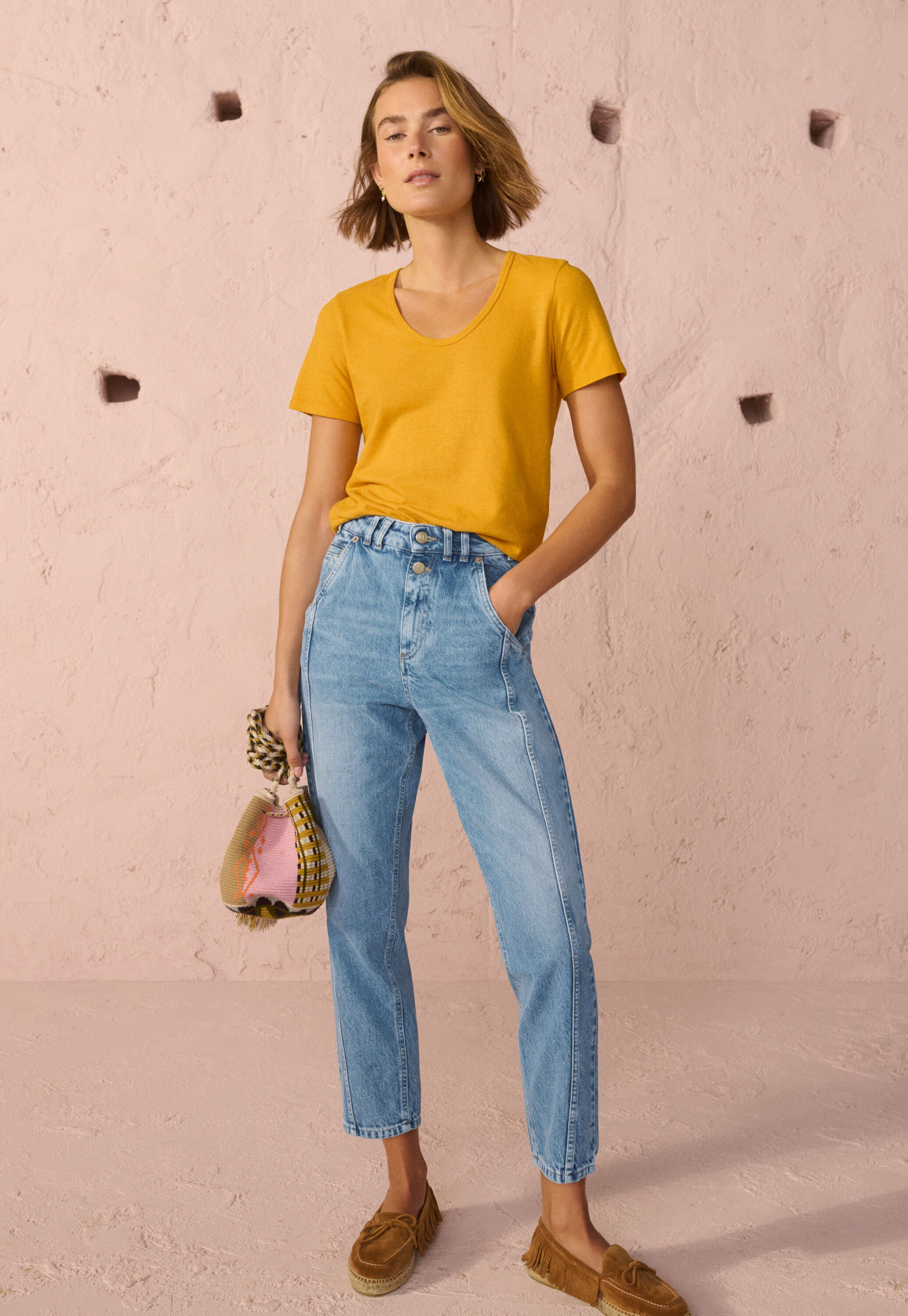 Tapered jeans