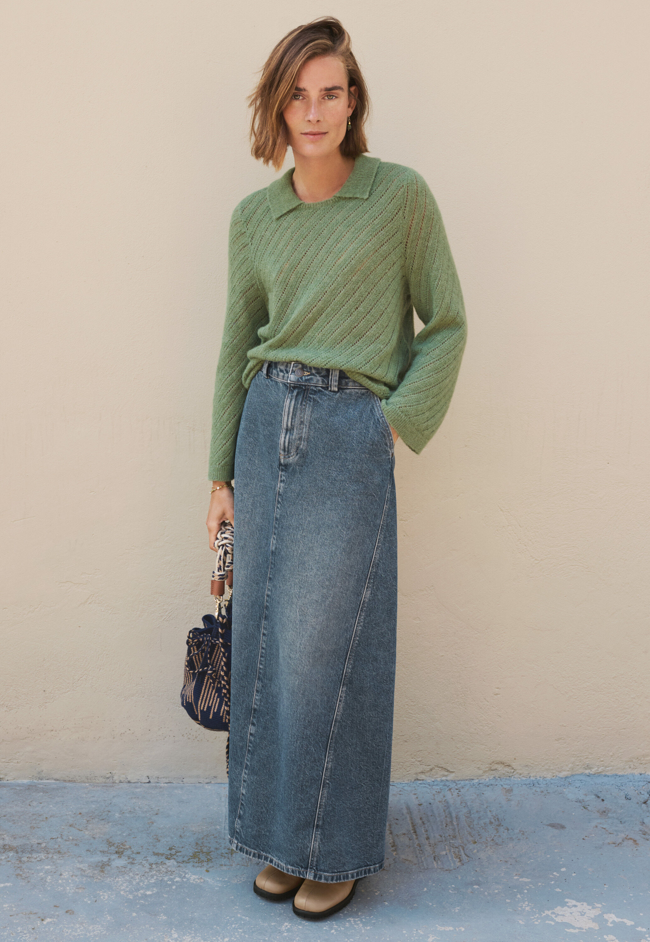 Pintuck blouse