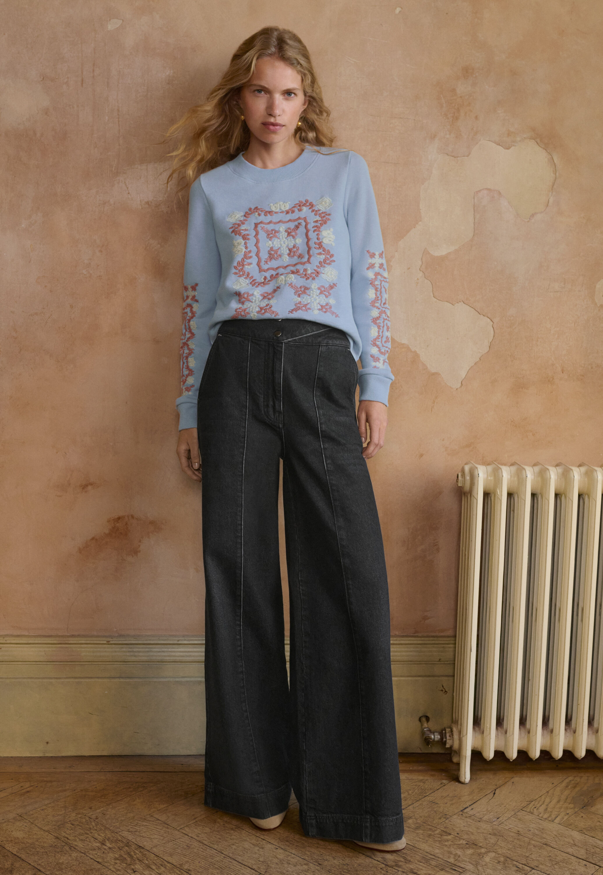 Wide-leg jeans