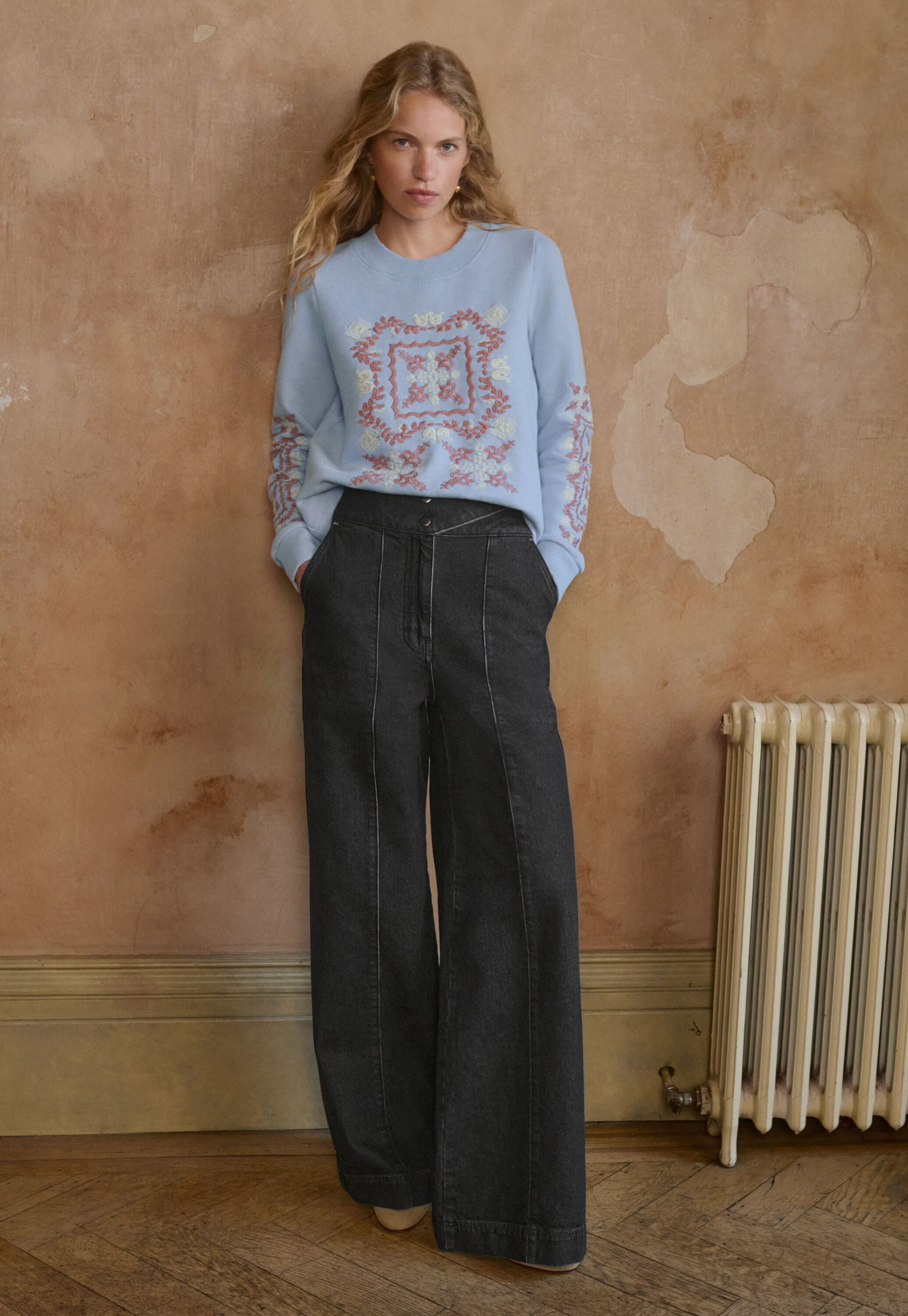 Wide-leg jeans