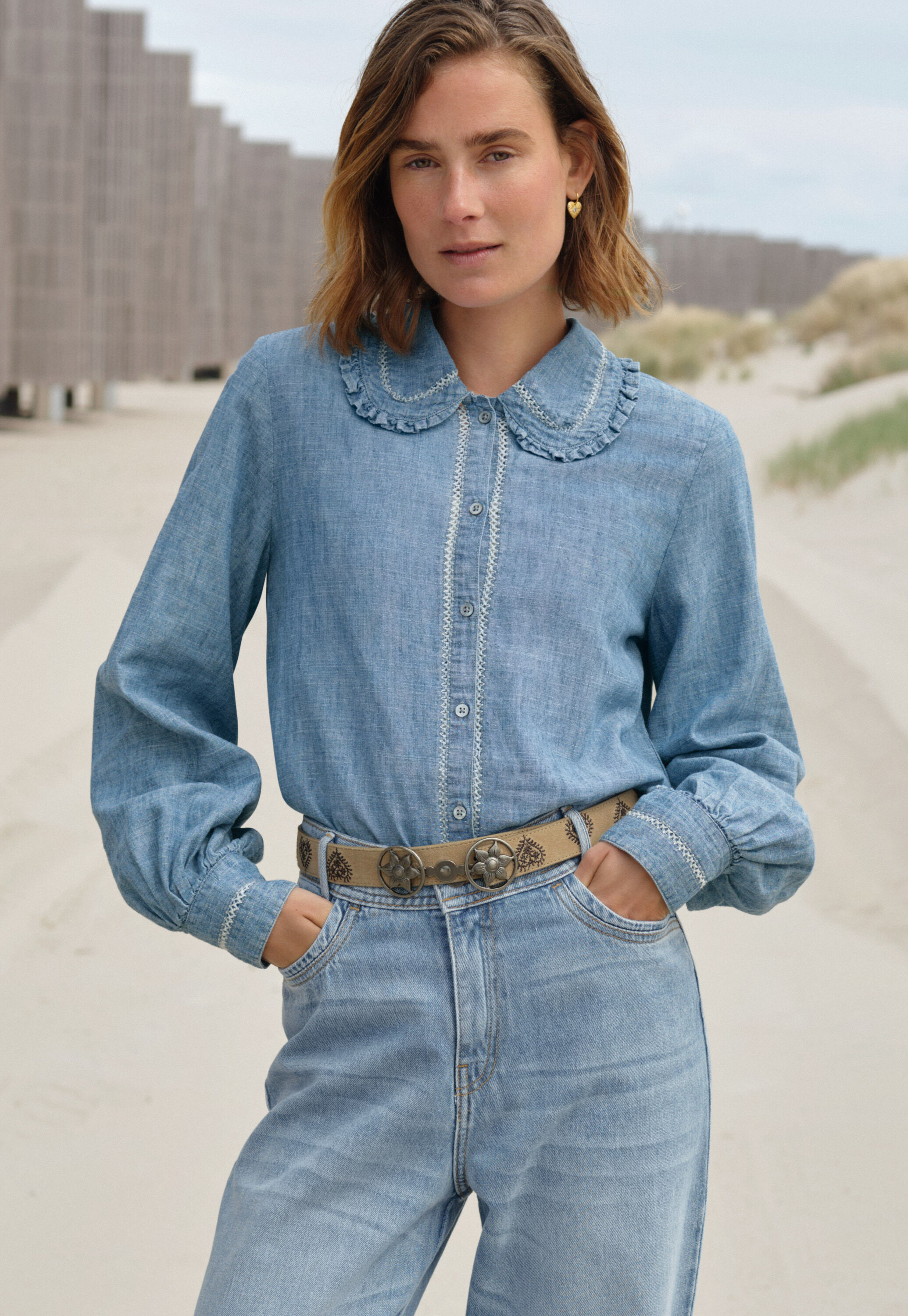 Embroidered blouse