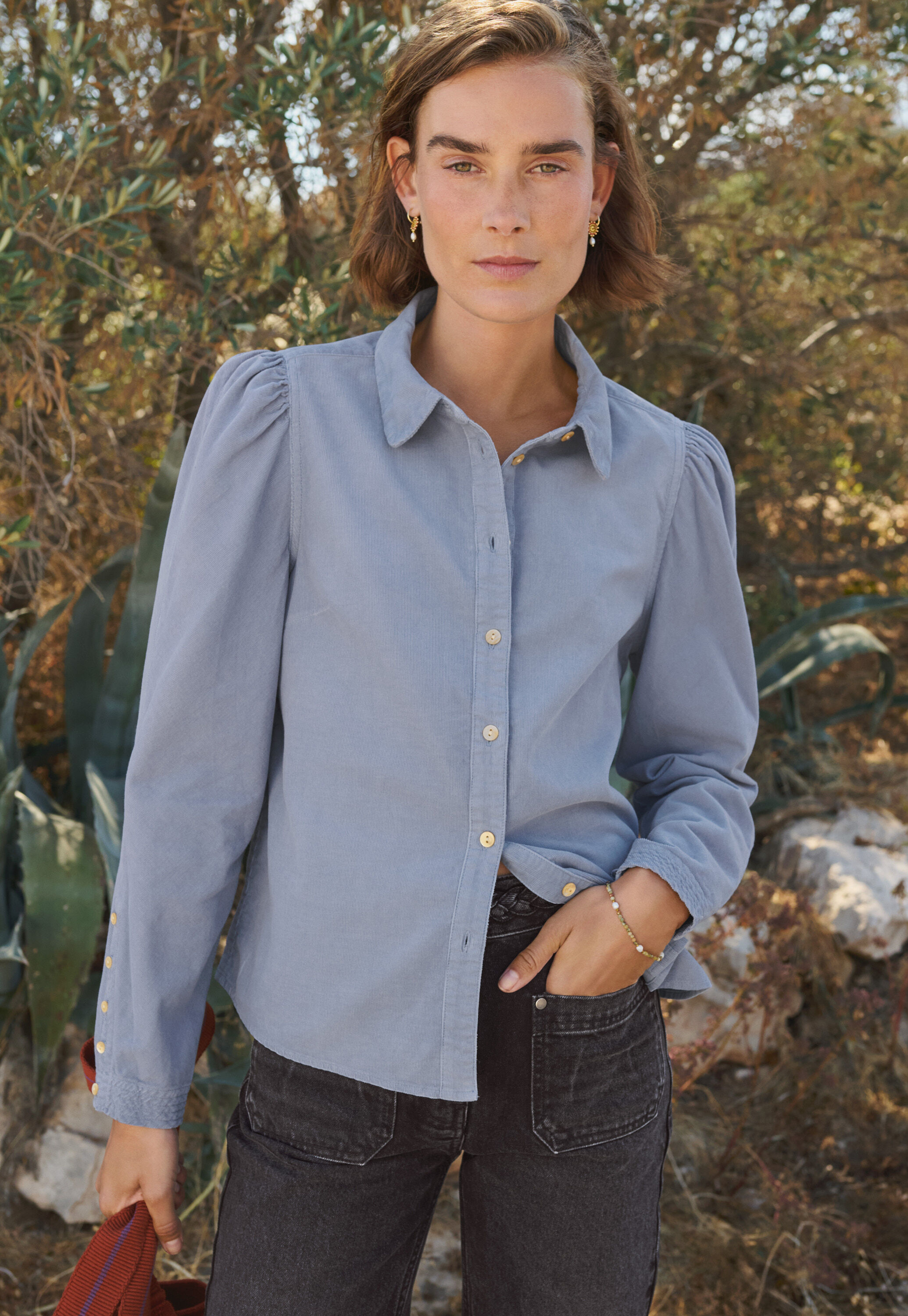 Embroidered blouse