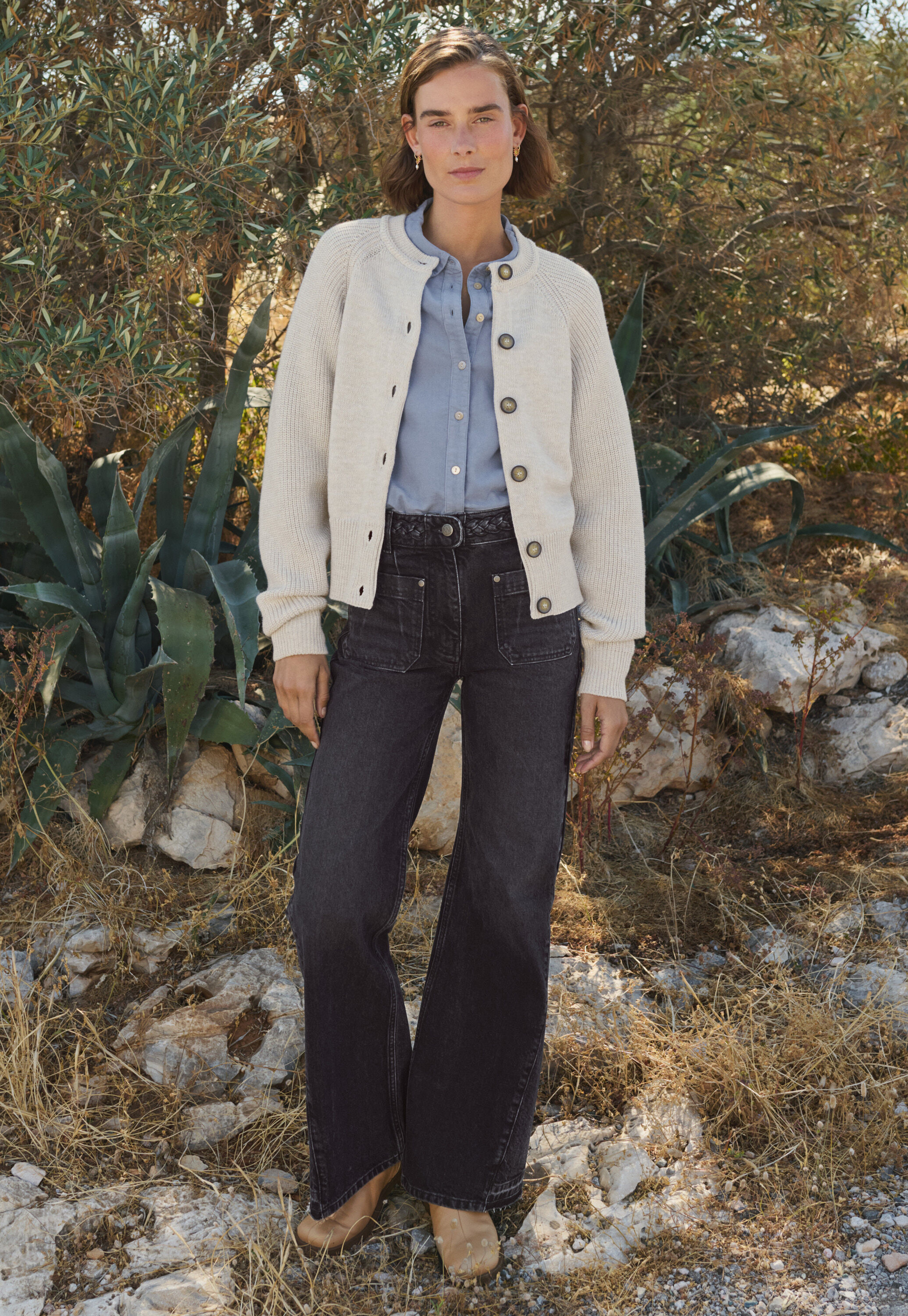 Embroidered blouse