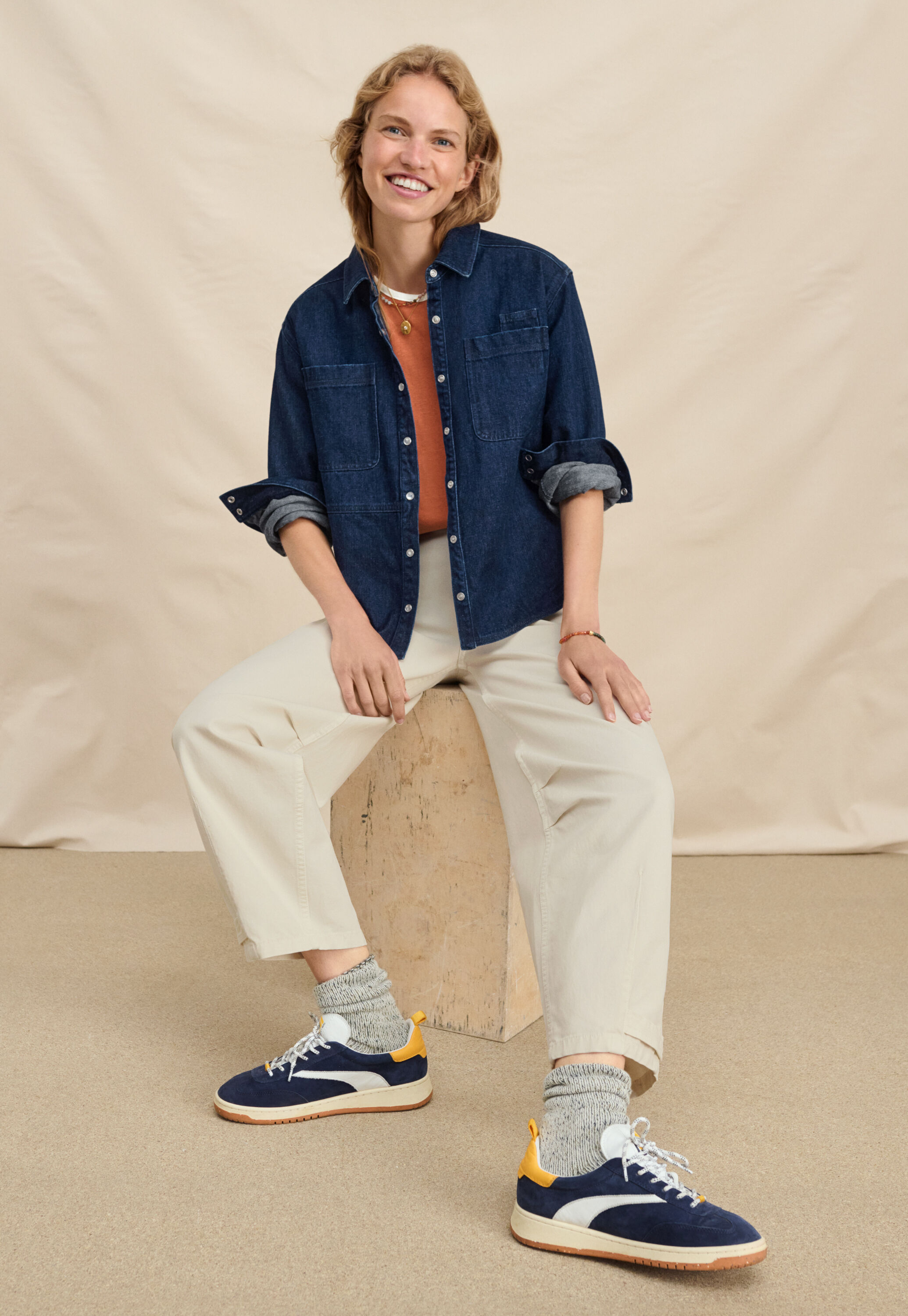 Denim shirt