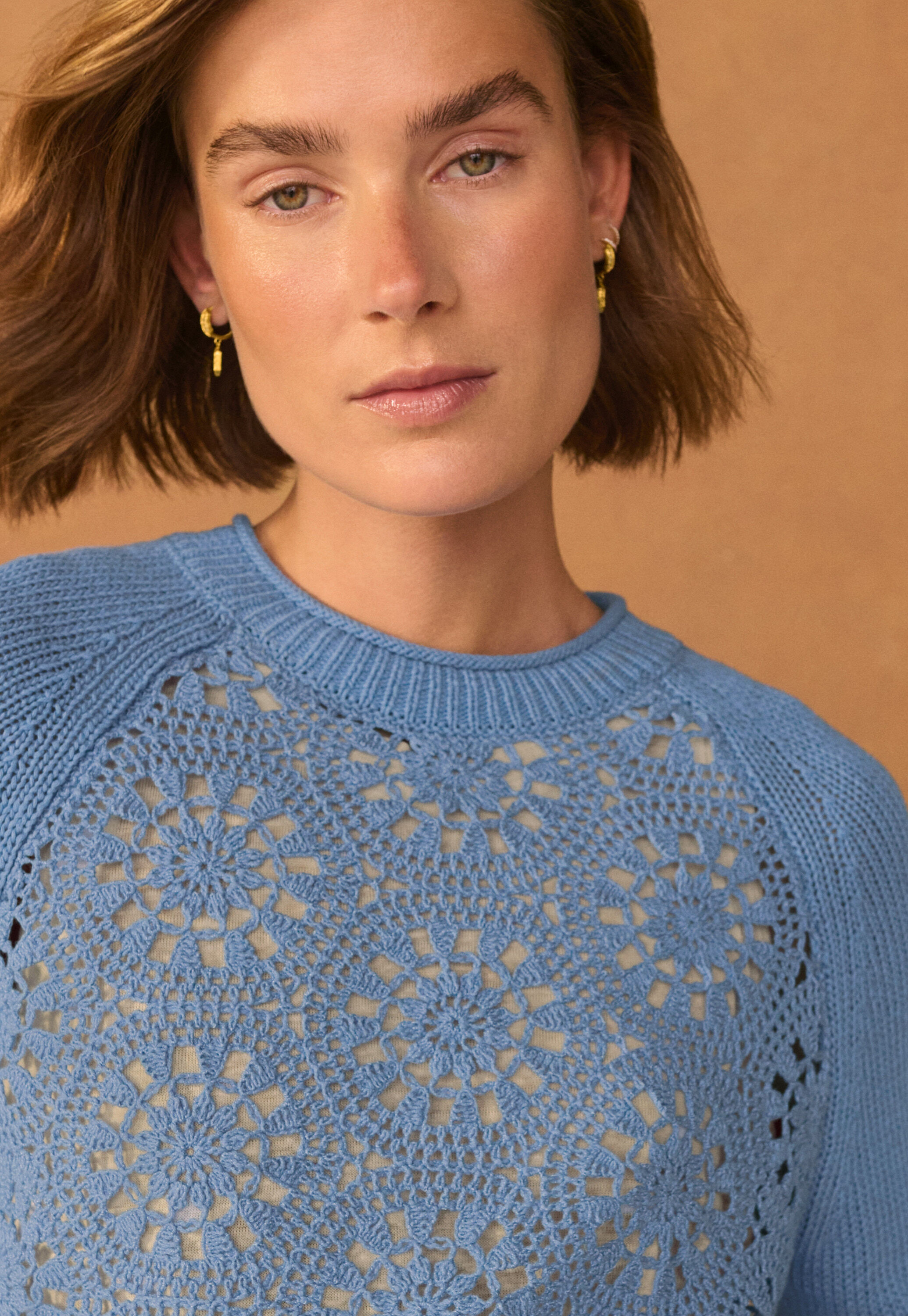 Crochet sweater