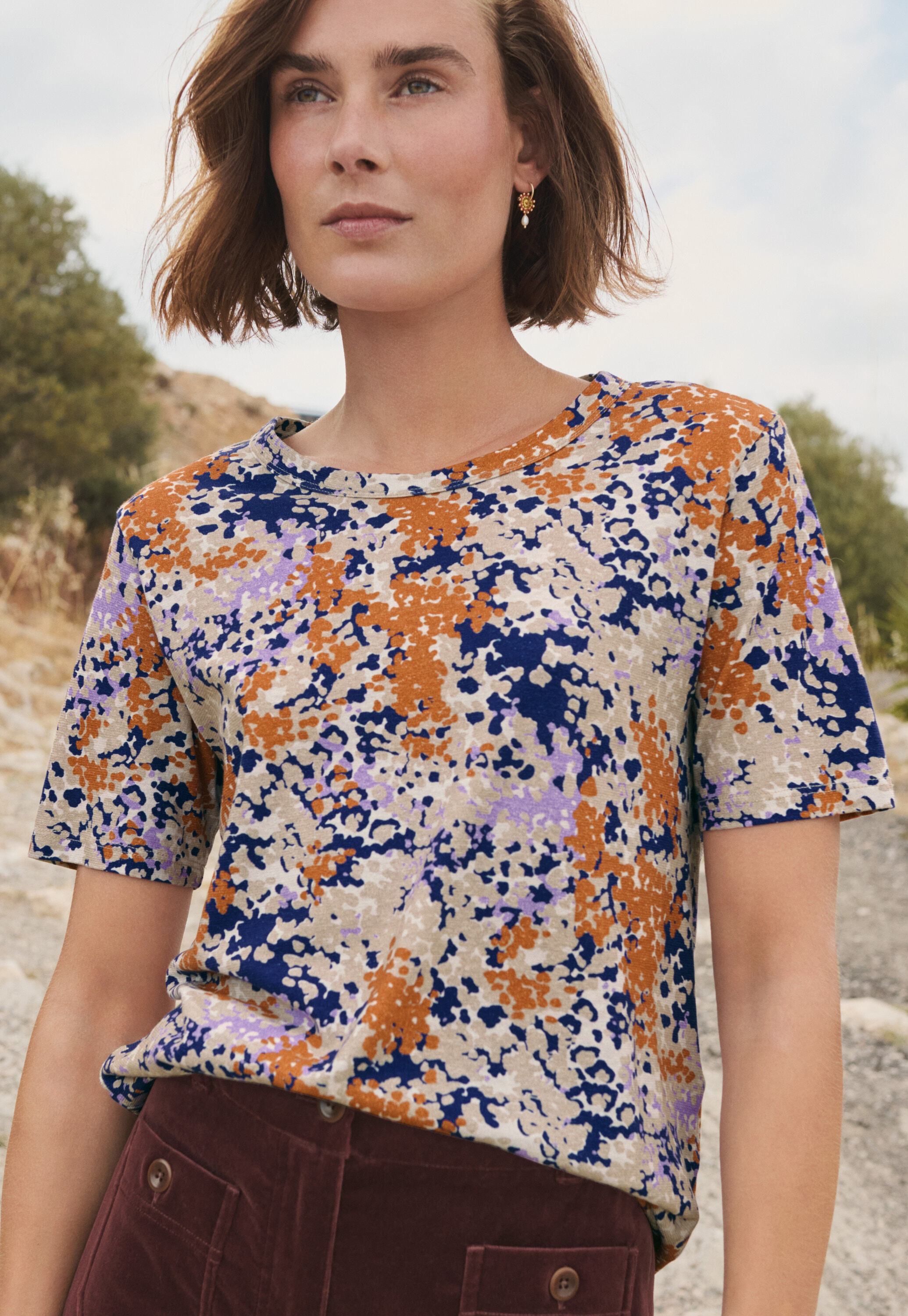 Embroidered blouse