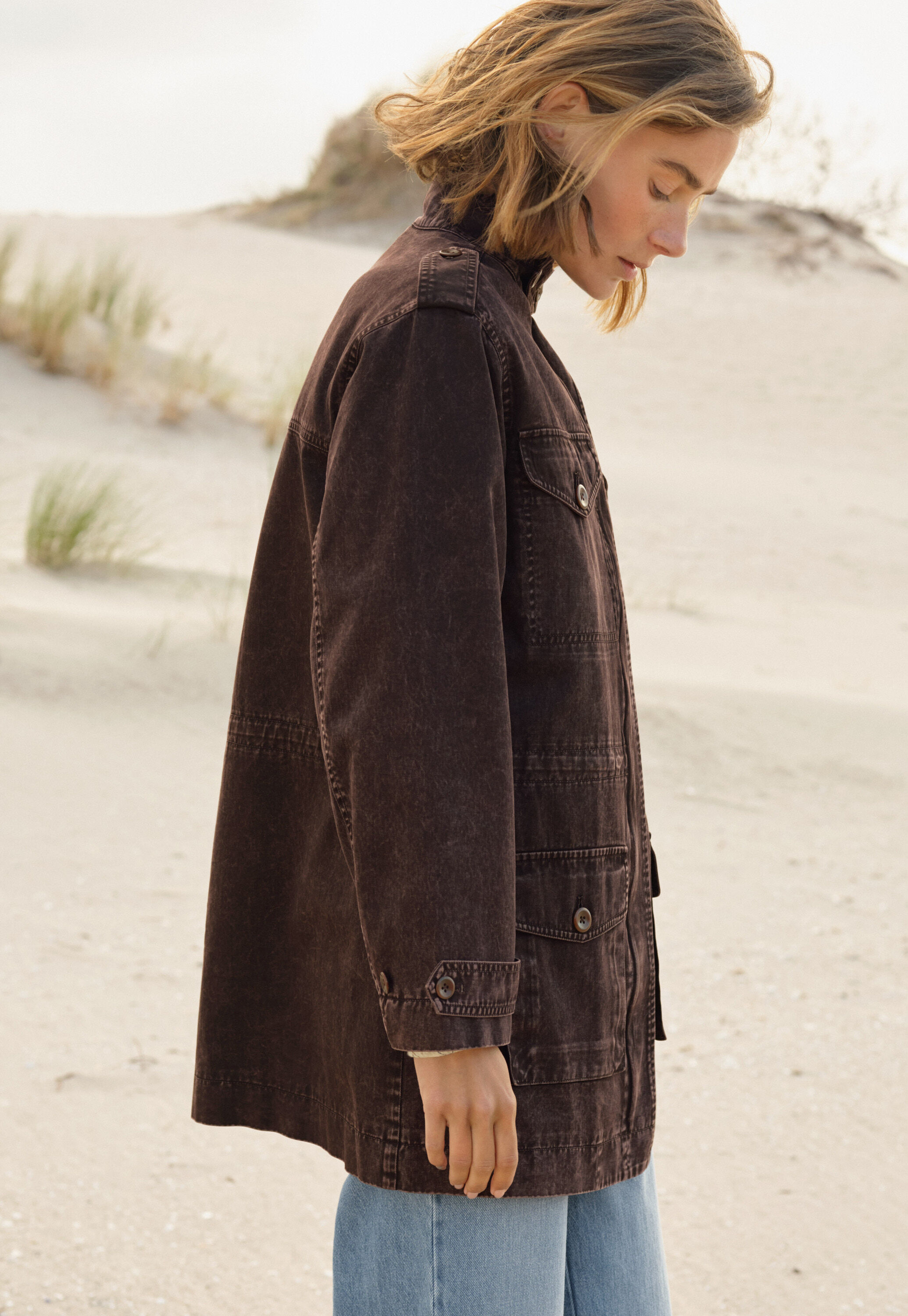 Laundered jacket