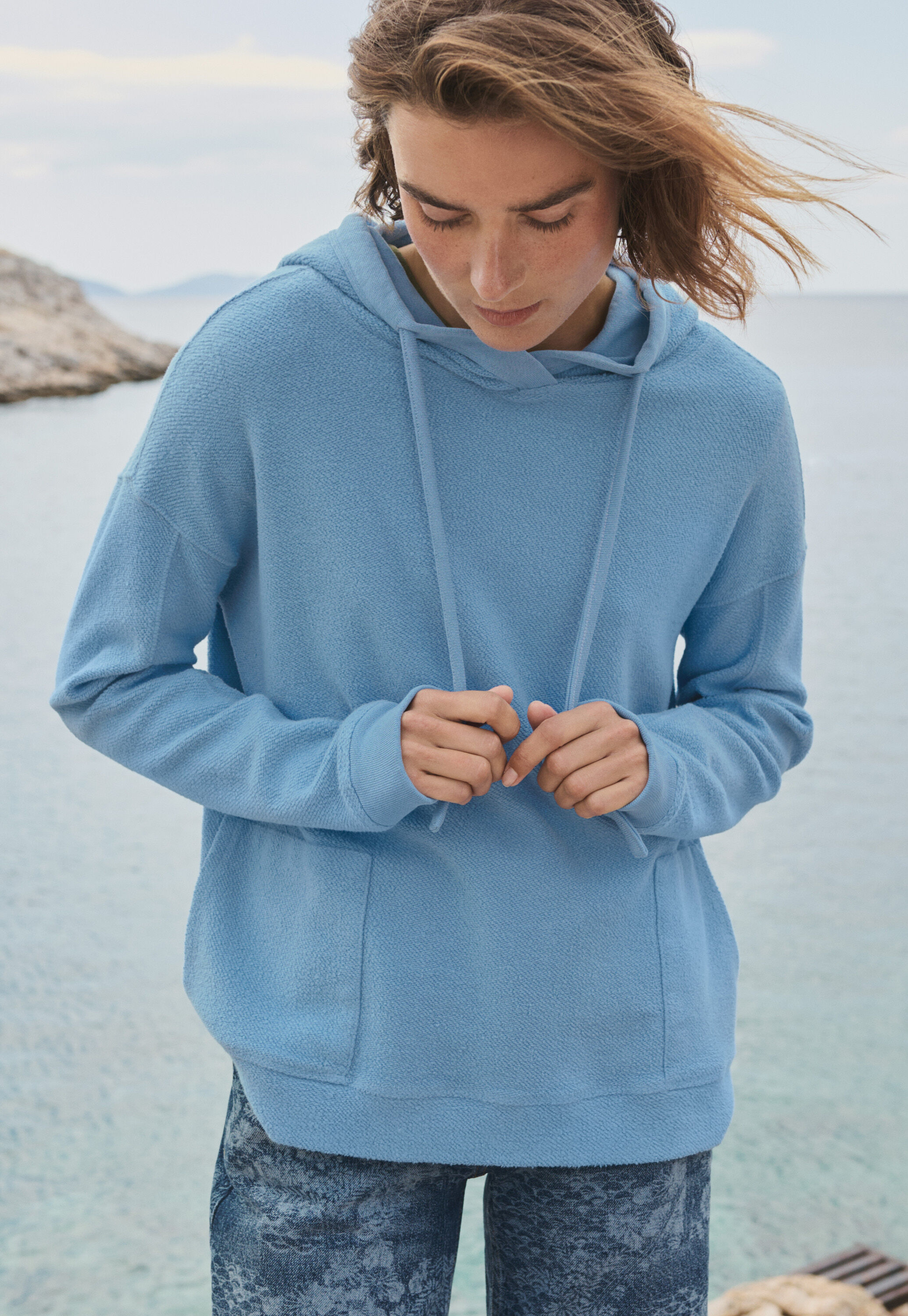 Fleece hoodie