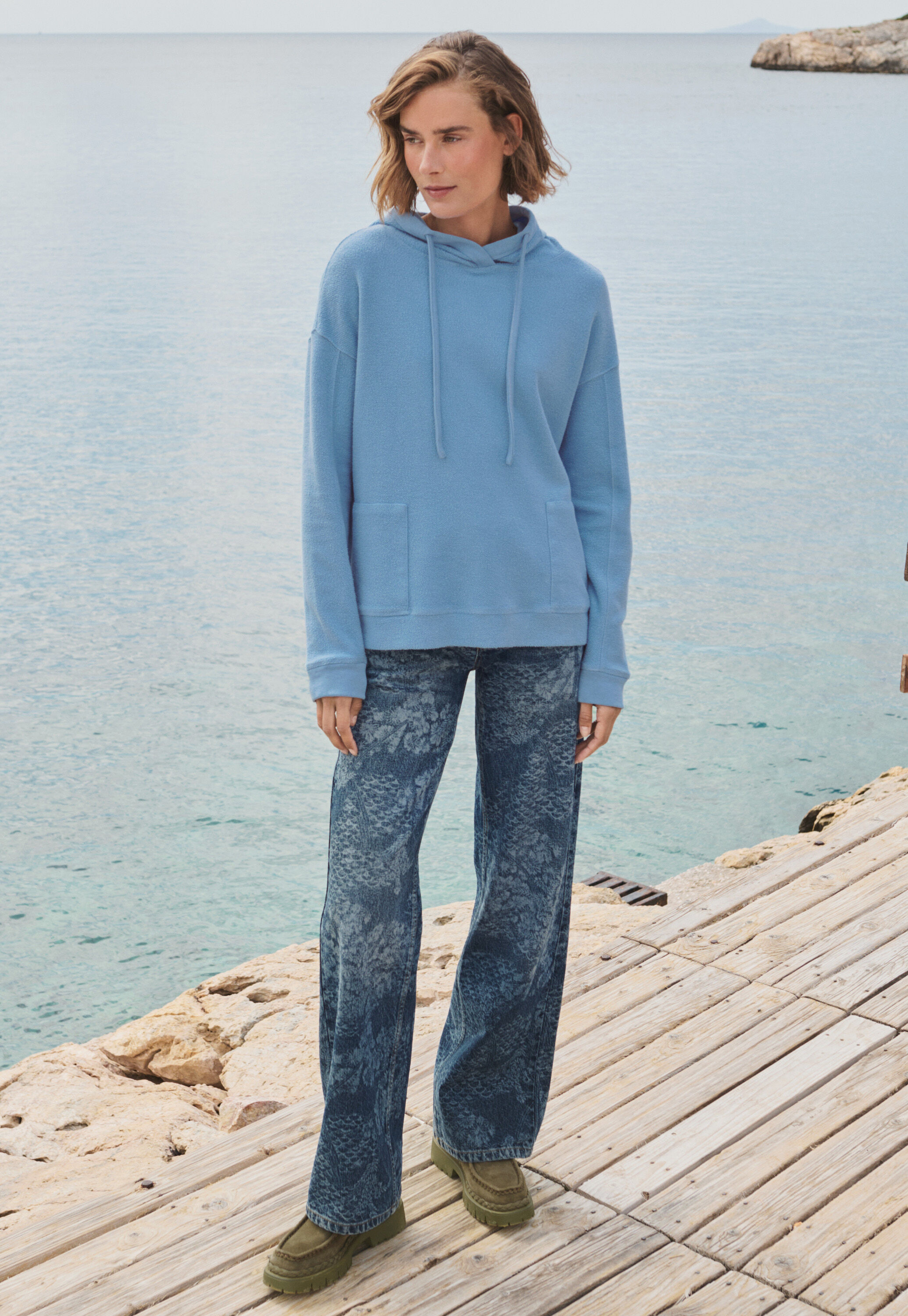Fleece hoodie