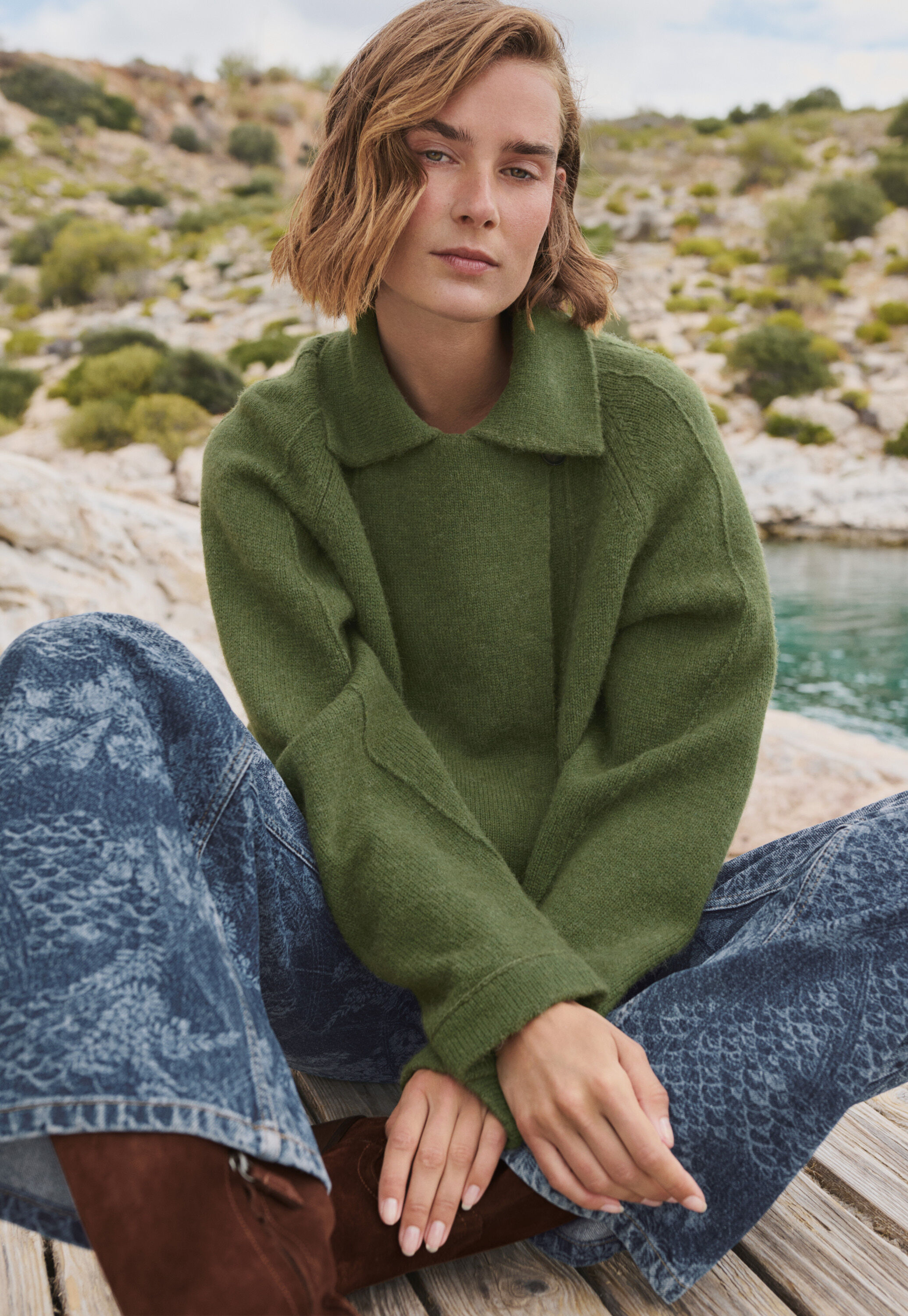 Knitted jacket