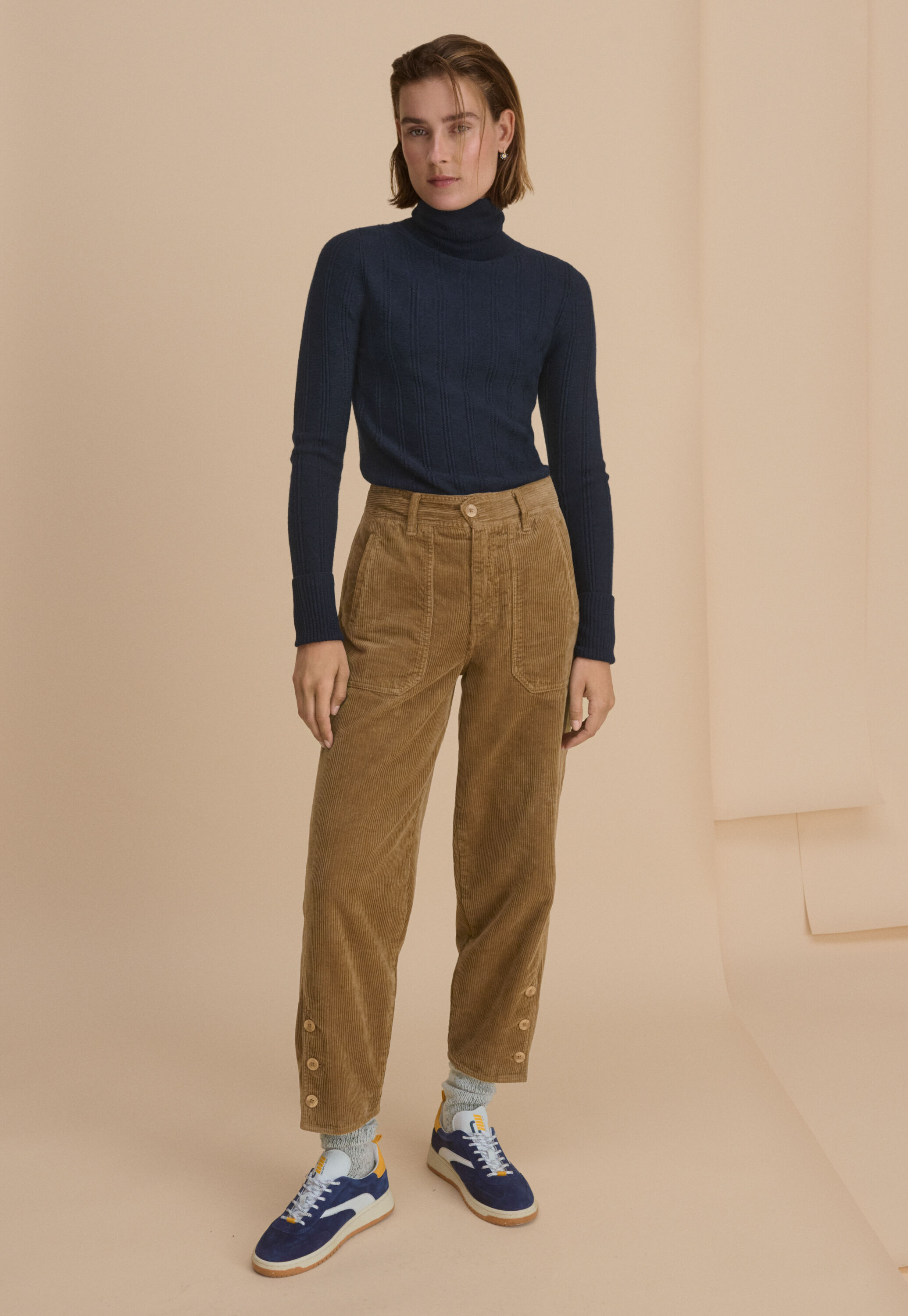 Roll-neck sweater