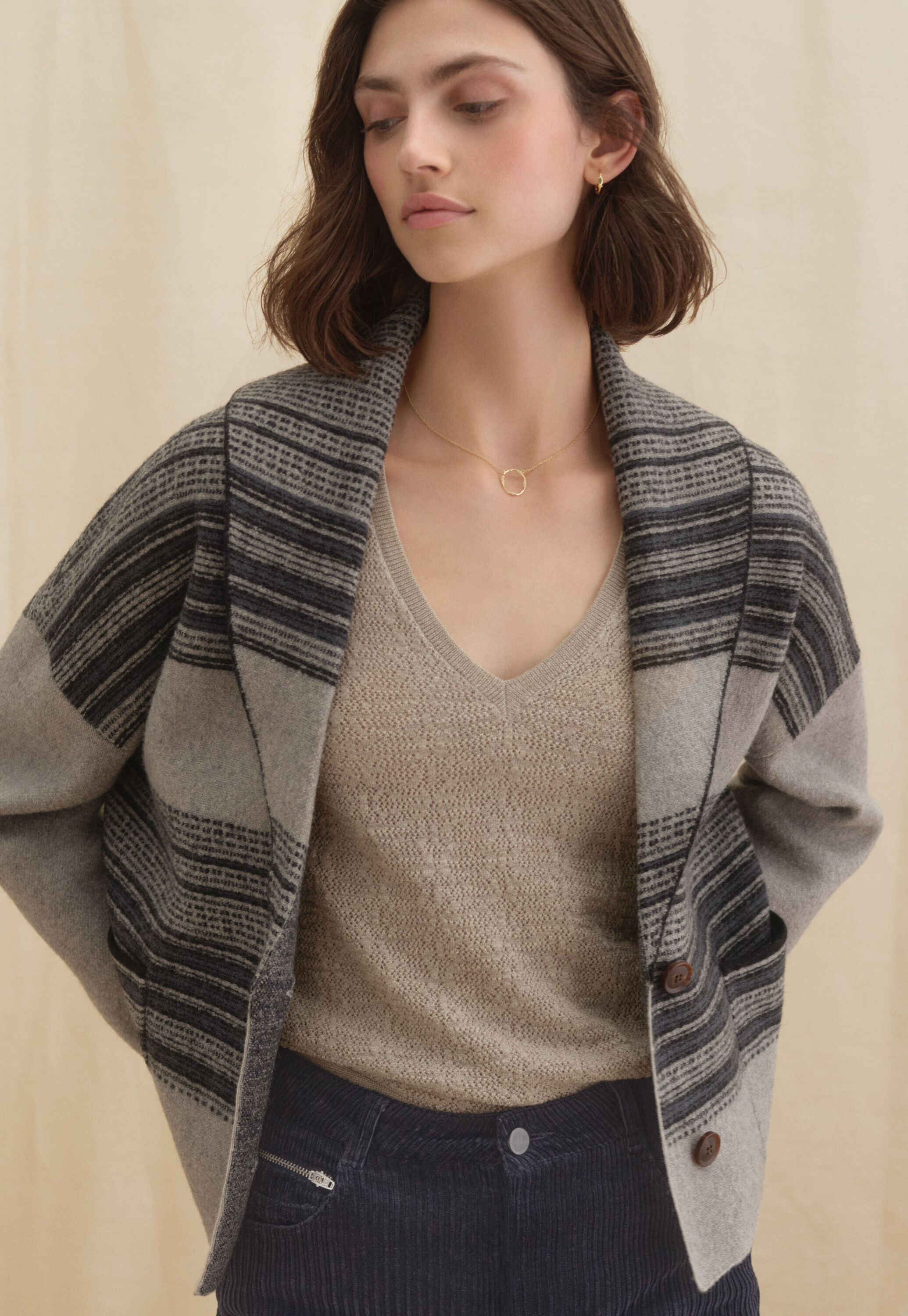 Jacquard jacket