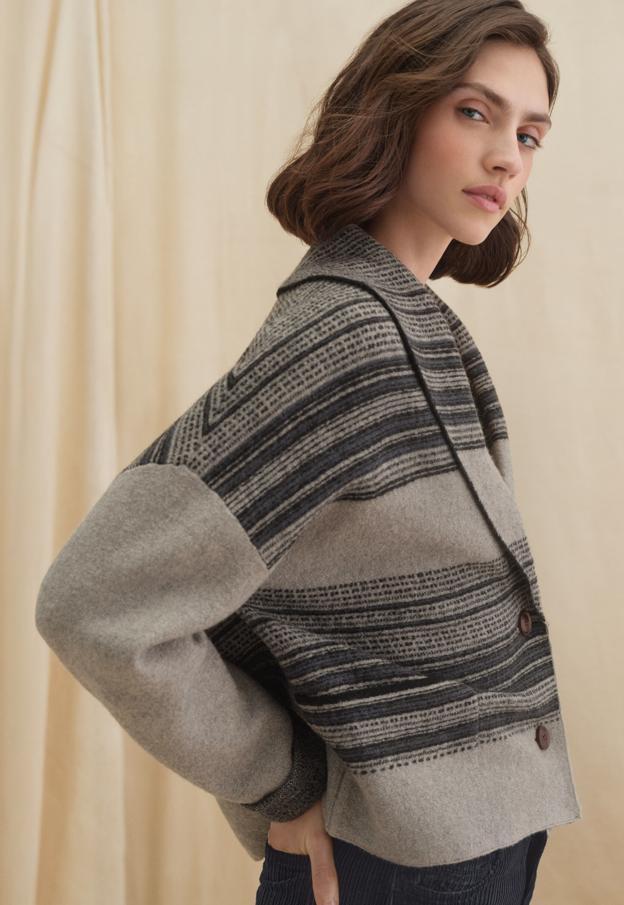 Jacquard jacket