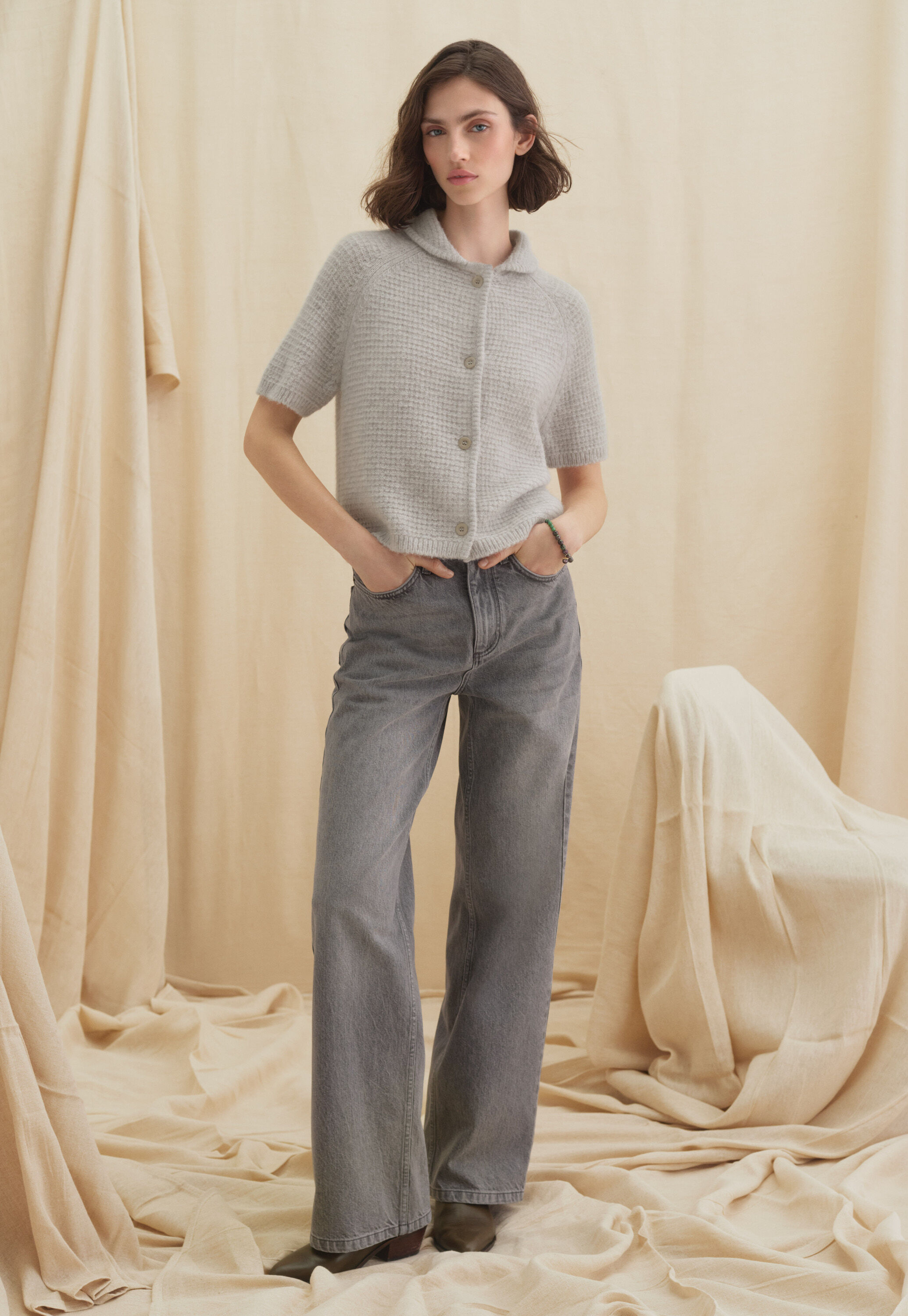 Boyfriend jeans, Grey wash, large