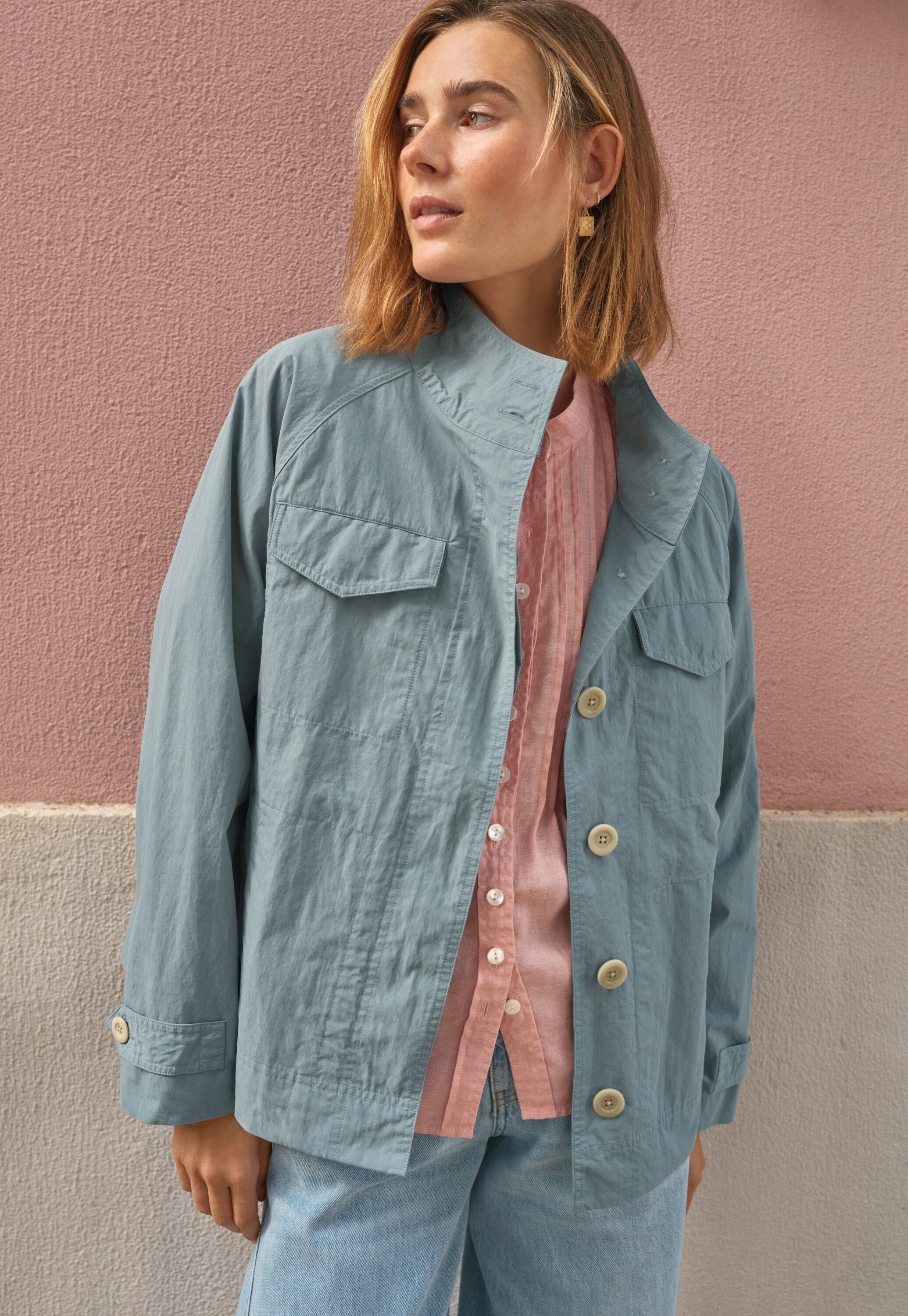 Quilted hoodie