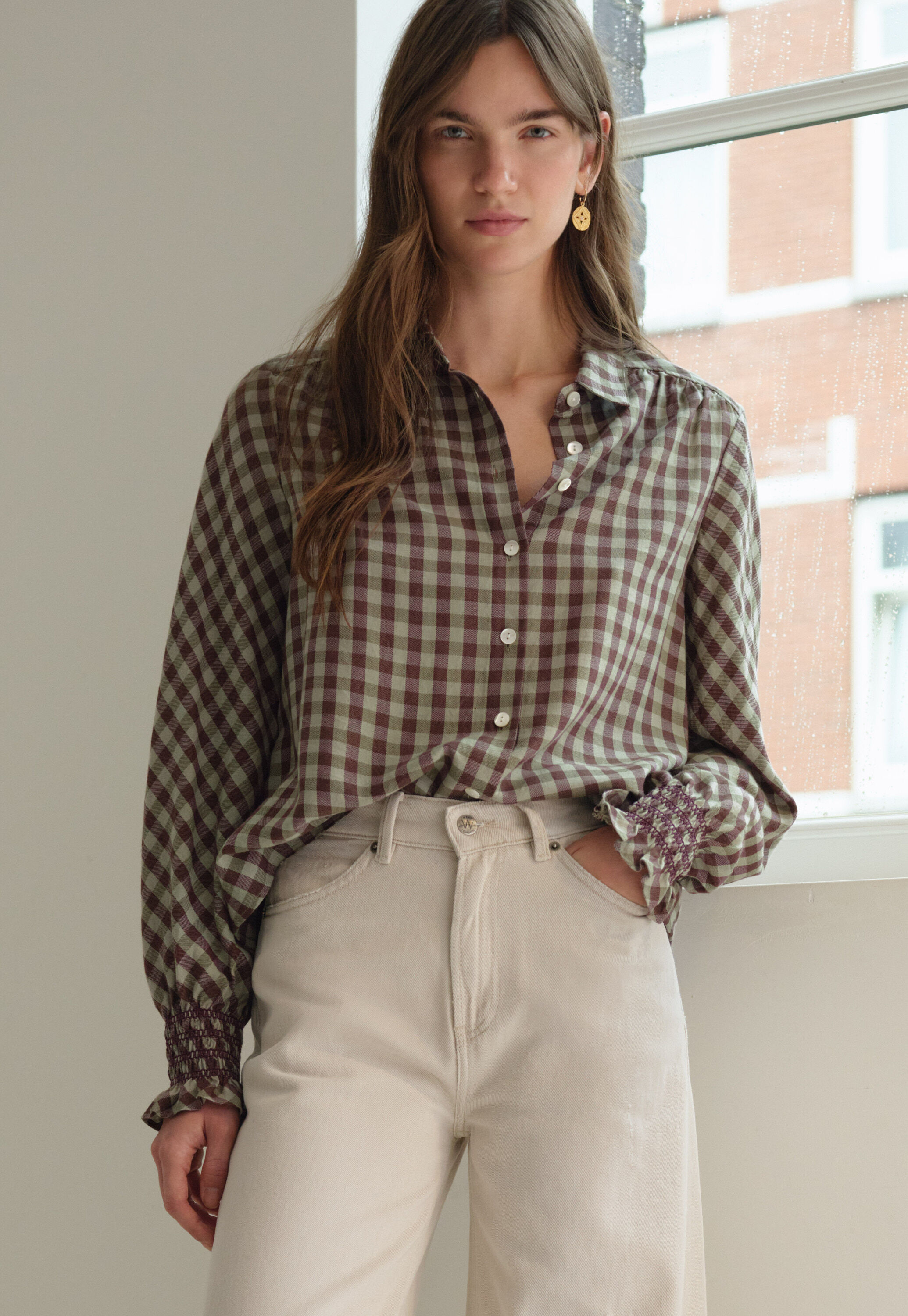 Checked shirt