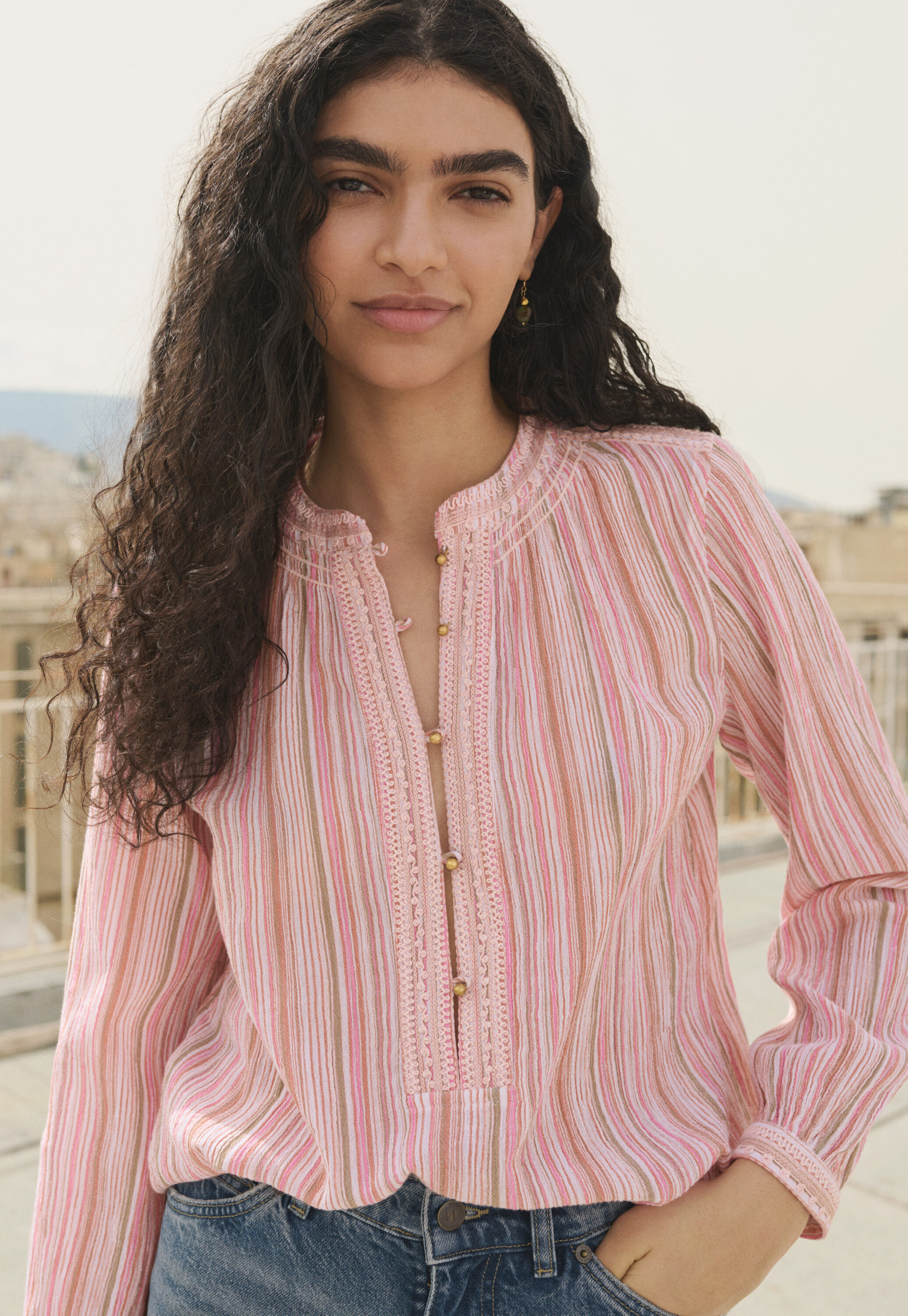 Embroidered blouse
