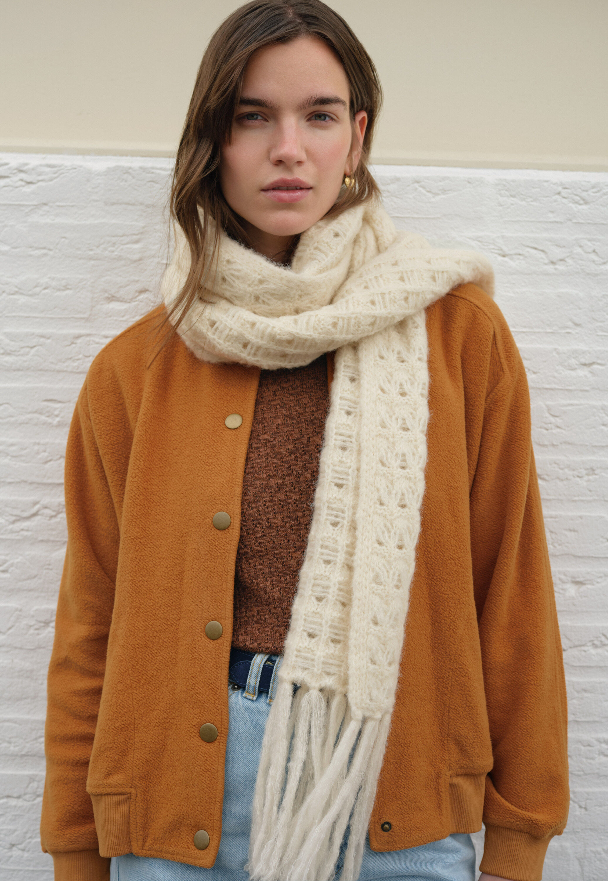 Jersey jacket, Ginger, large
