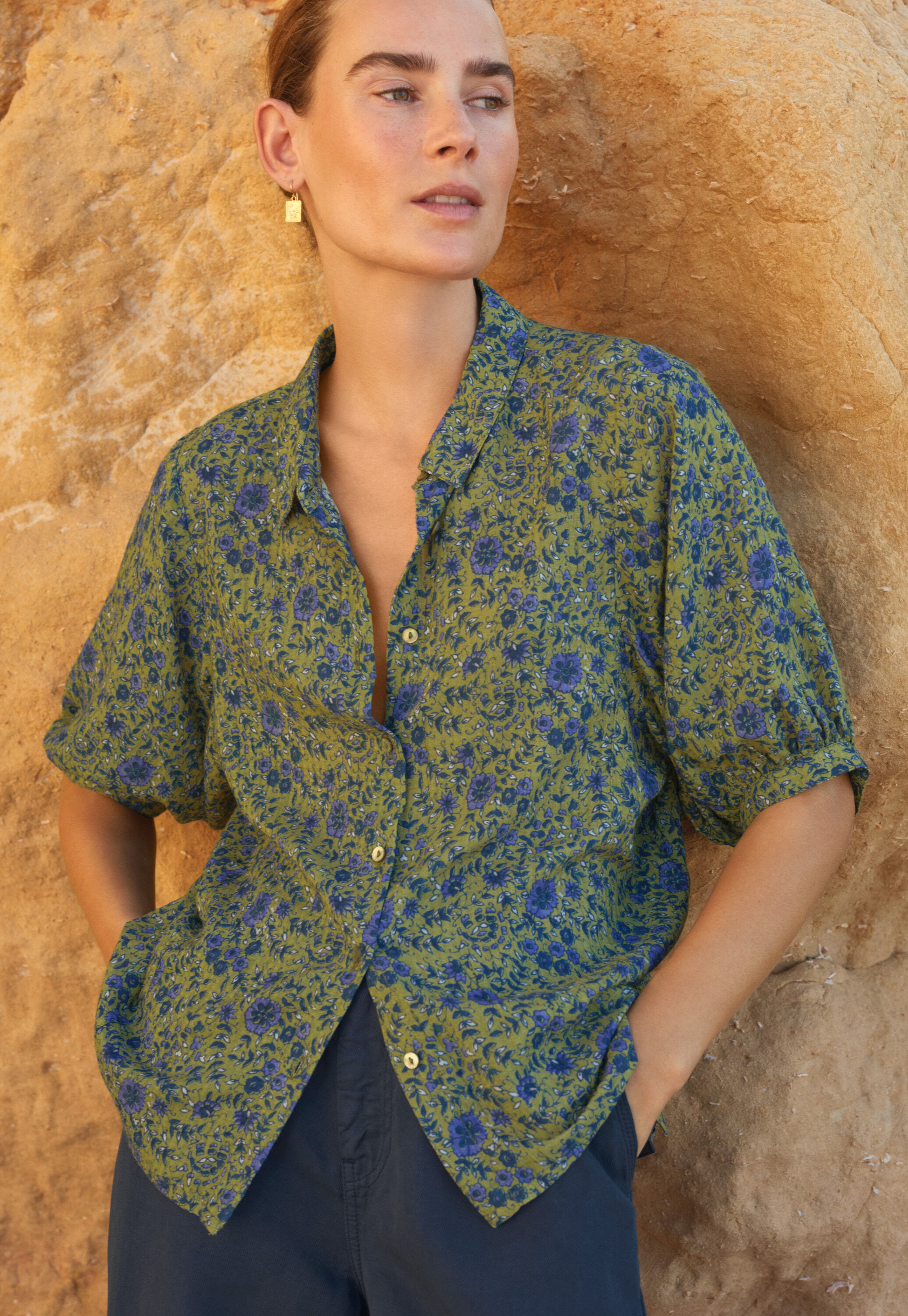 Embroidered blouse