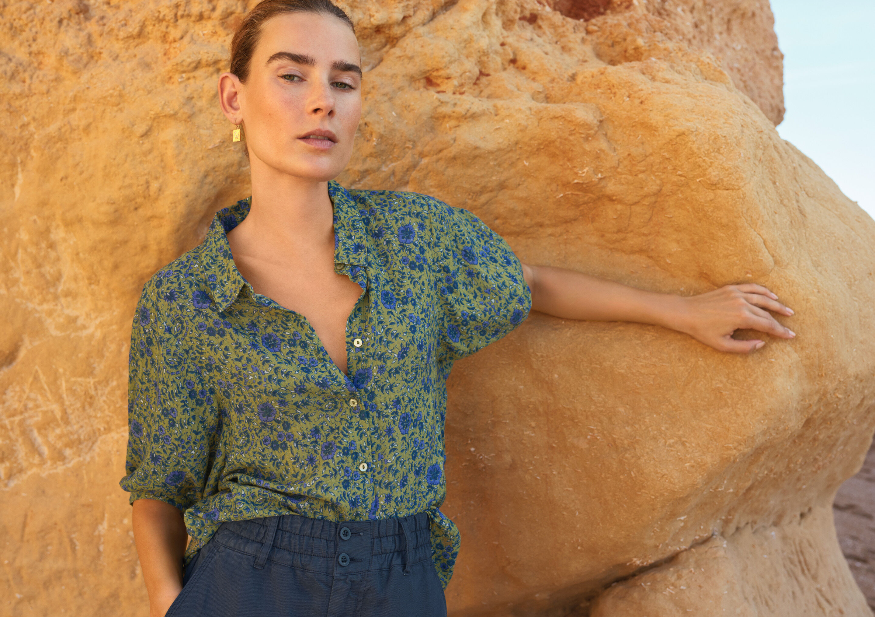 Printed blouse
